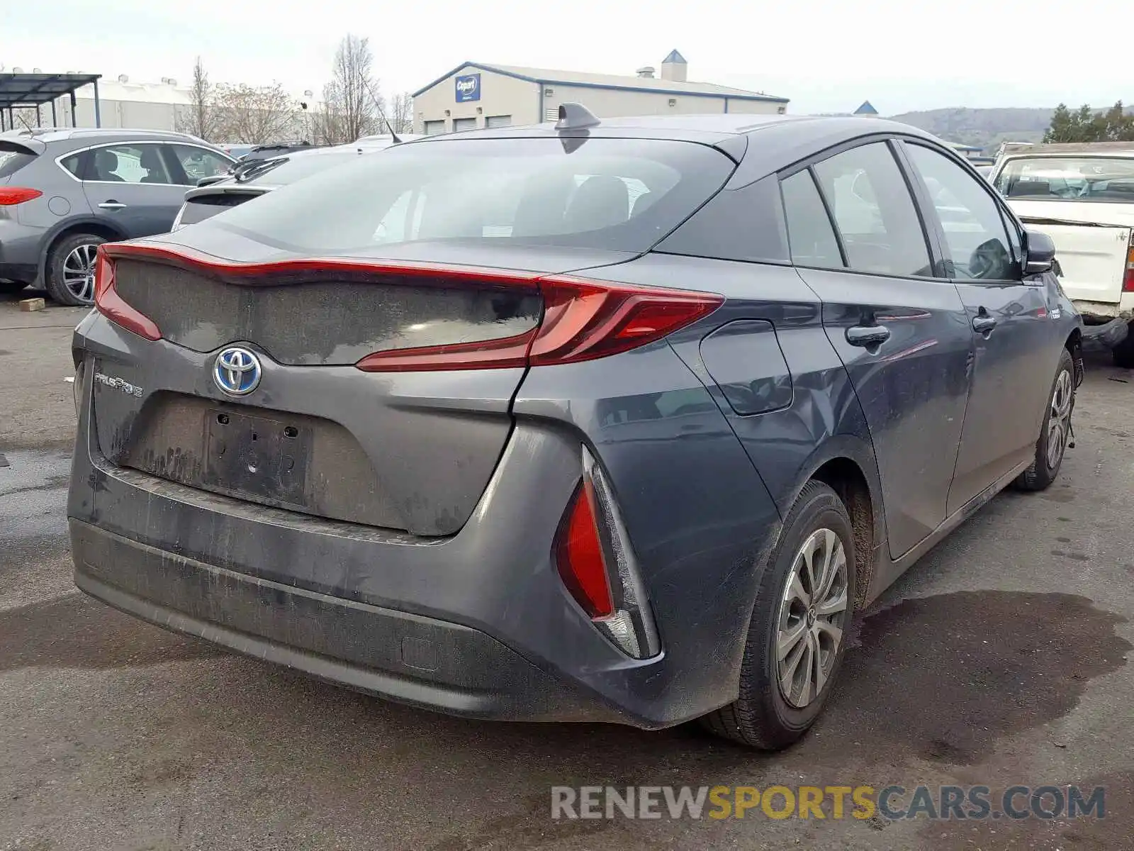 4 Photograph of a damaged car JTDKARFP9L3130702 TOYOTA PRIUS 2020