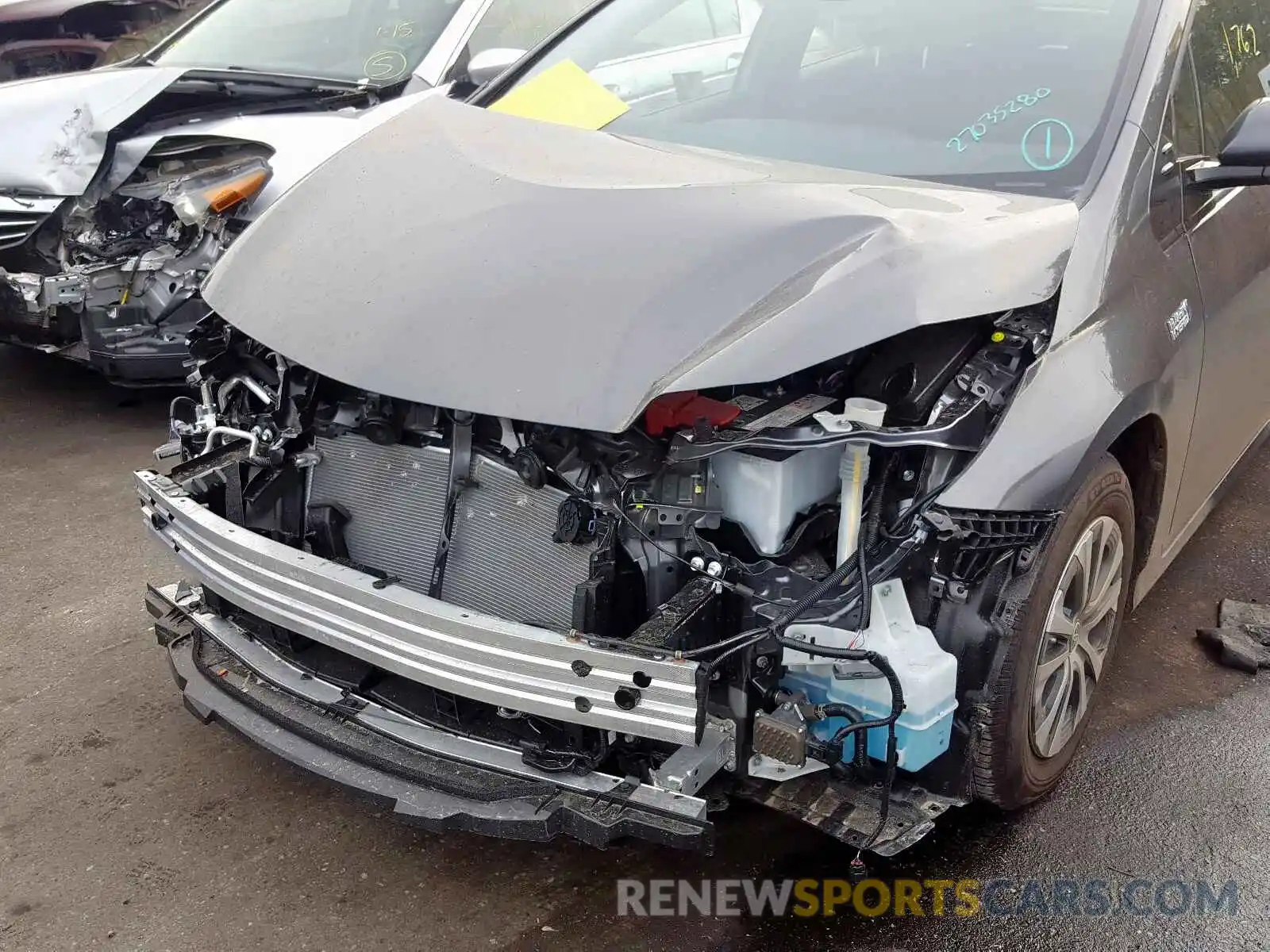 9 Photograph of a damaged car JTDKARFP9L3130702 TOYOTA PRIUS 2020