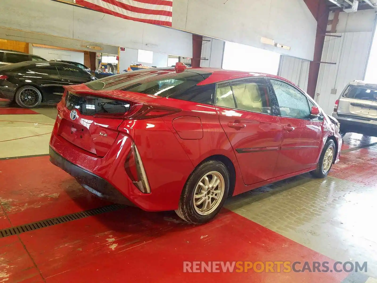 4 Photograph of a damaged car JTDKARFP9L3131221 TOYOTA PRIUS 2020