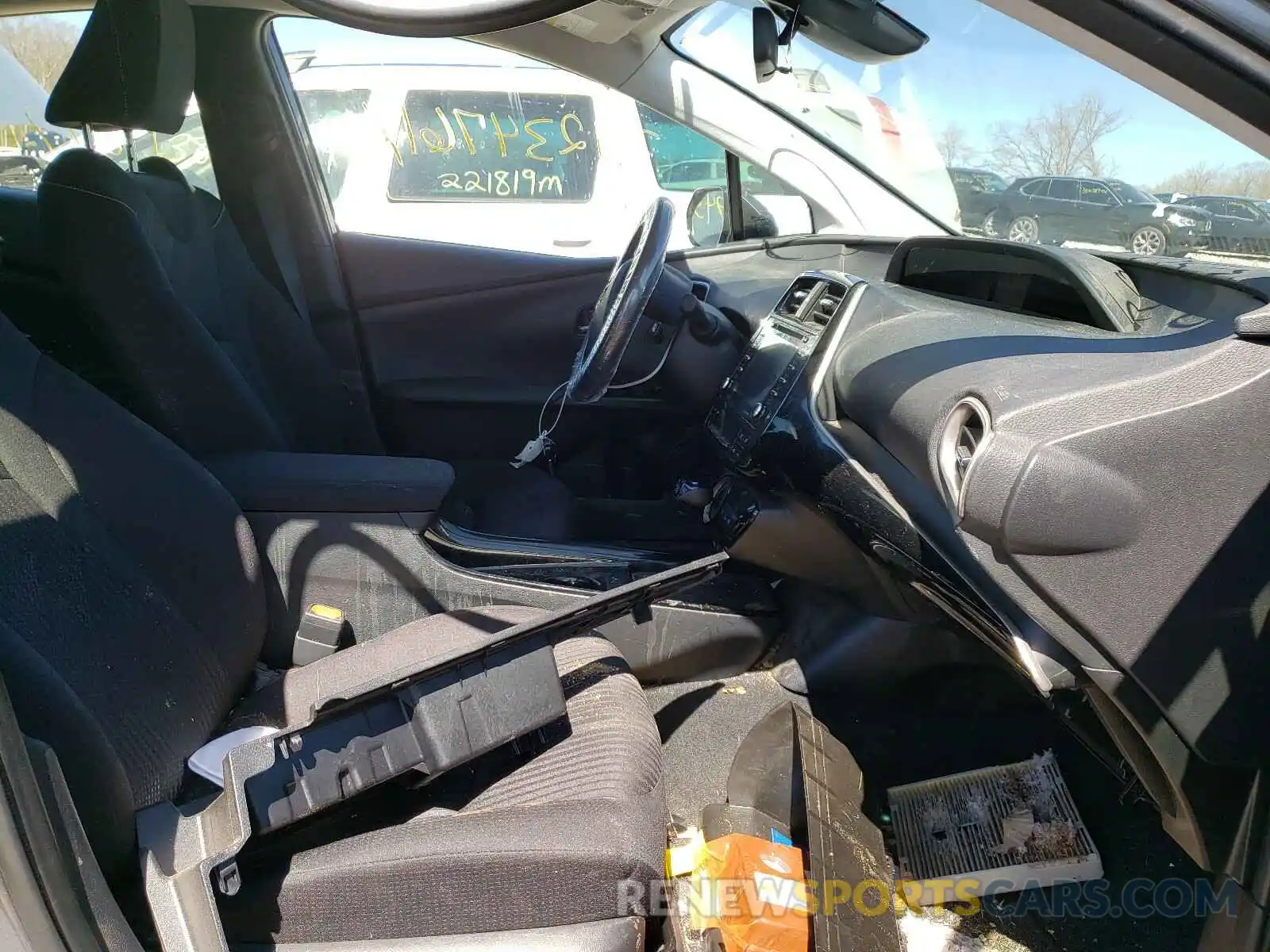 5 Photograph of a damaged car JTDKARFP9L3135592 TOYOTA PRIUS 2020