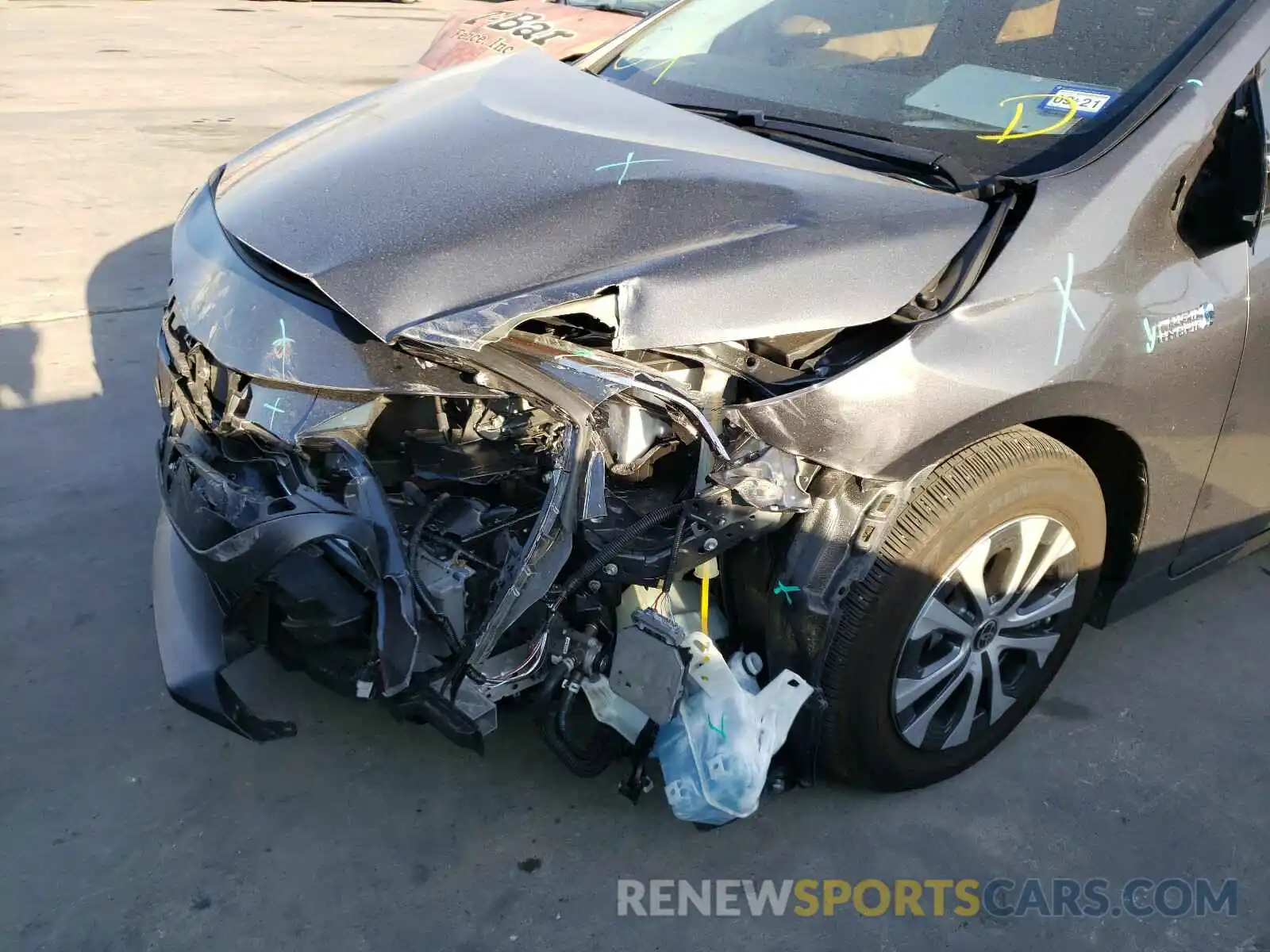 9 Photograph of a damaged car JTDKARFP9L3136564 TOYOTA PRIUS 2020