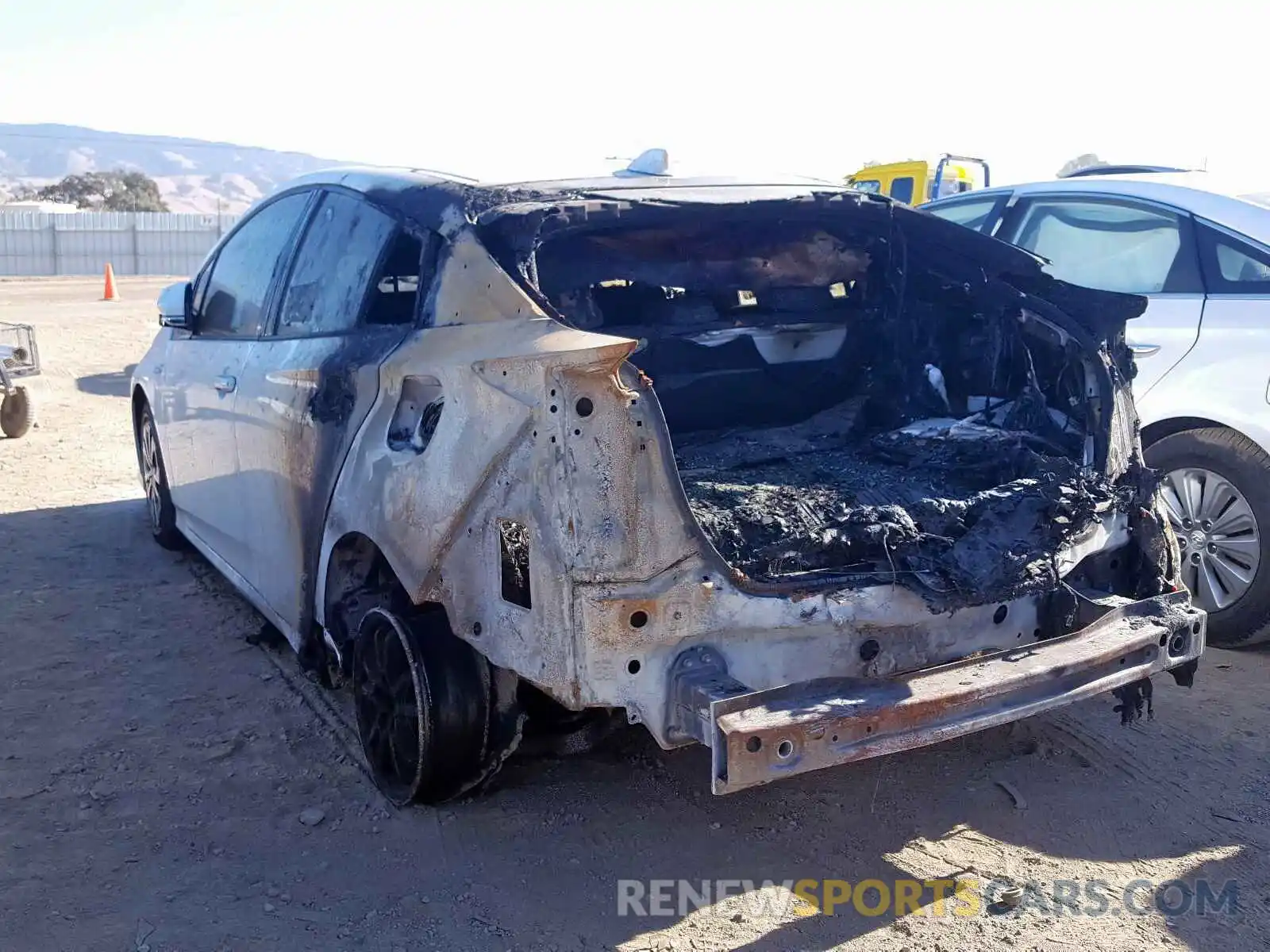 3 Photograph of a damaged car JTDKARFP9L3138413 TOYOTA PRIUS 2020