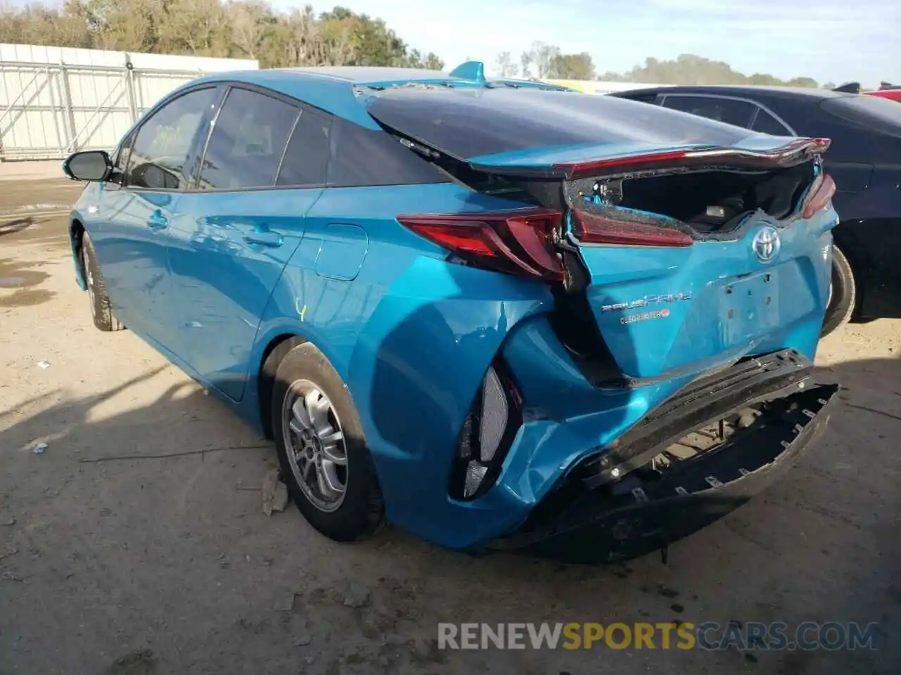 3 Photograph of a damaged car JTDKARFP9L3139304 TOYOTA PRIUS 2020