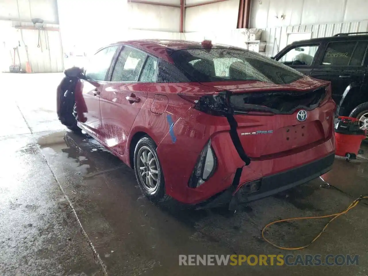 3 Photograph of a damaged car JTDKARFP9L3141585 TOYOTA PRIUS 2020