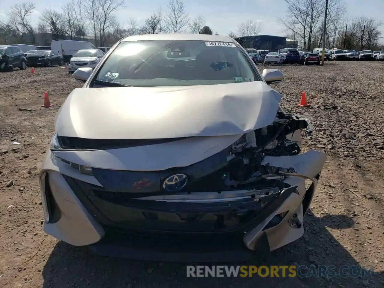 5 Photograph of a damaged car JTDKARFP9L3141683 TOYOTA PRIUS 2020