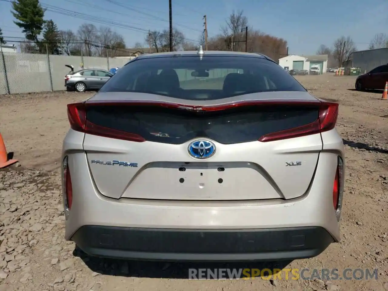 6 Photograph of a damaged car JTDKARFP9L3141683 TOYOTA PRIUS 2020