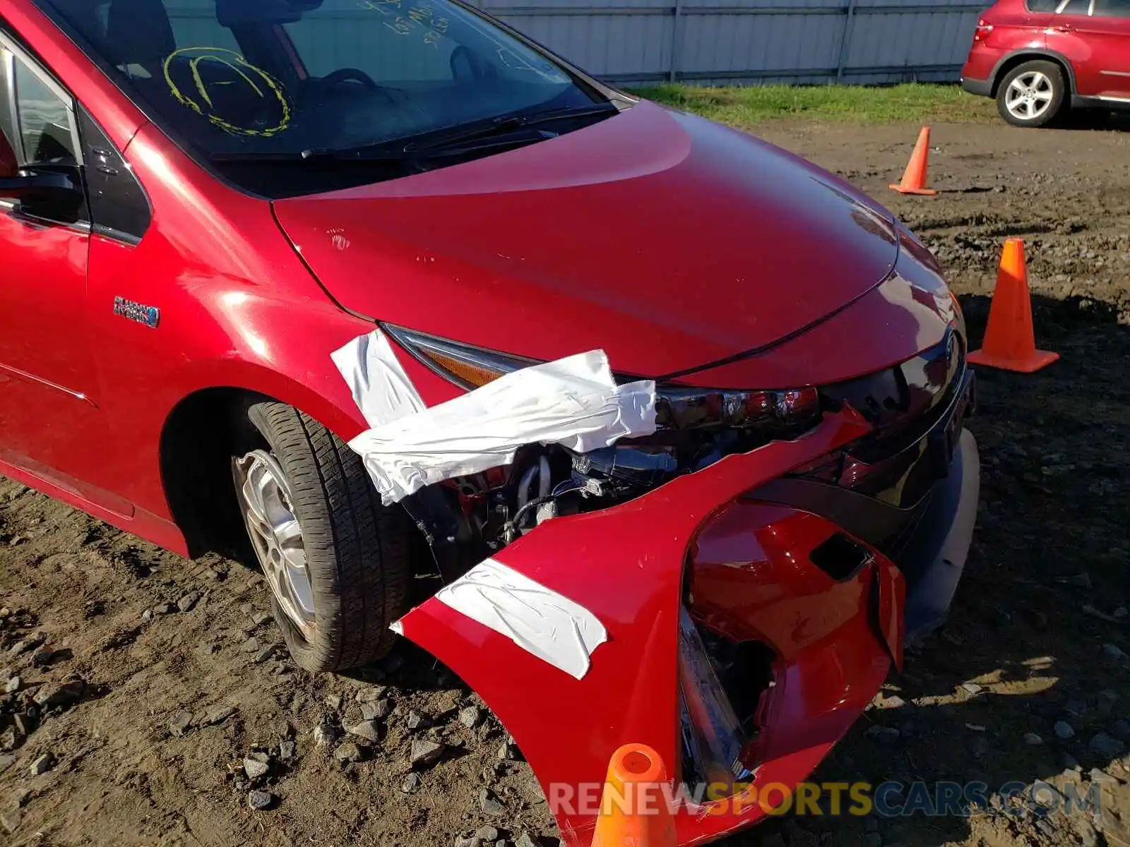 9 Photograph of a damaged car JTDKARFP9L3143269 TOYOTA PRIUS 2020