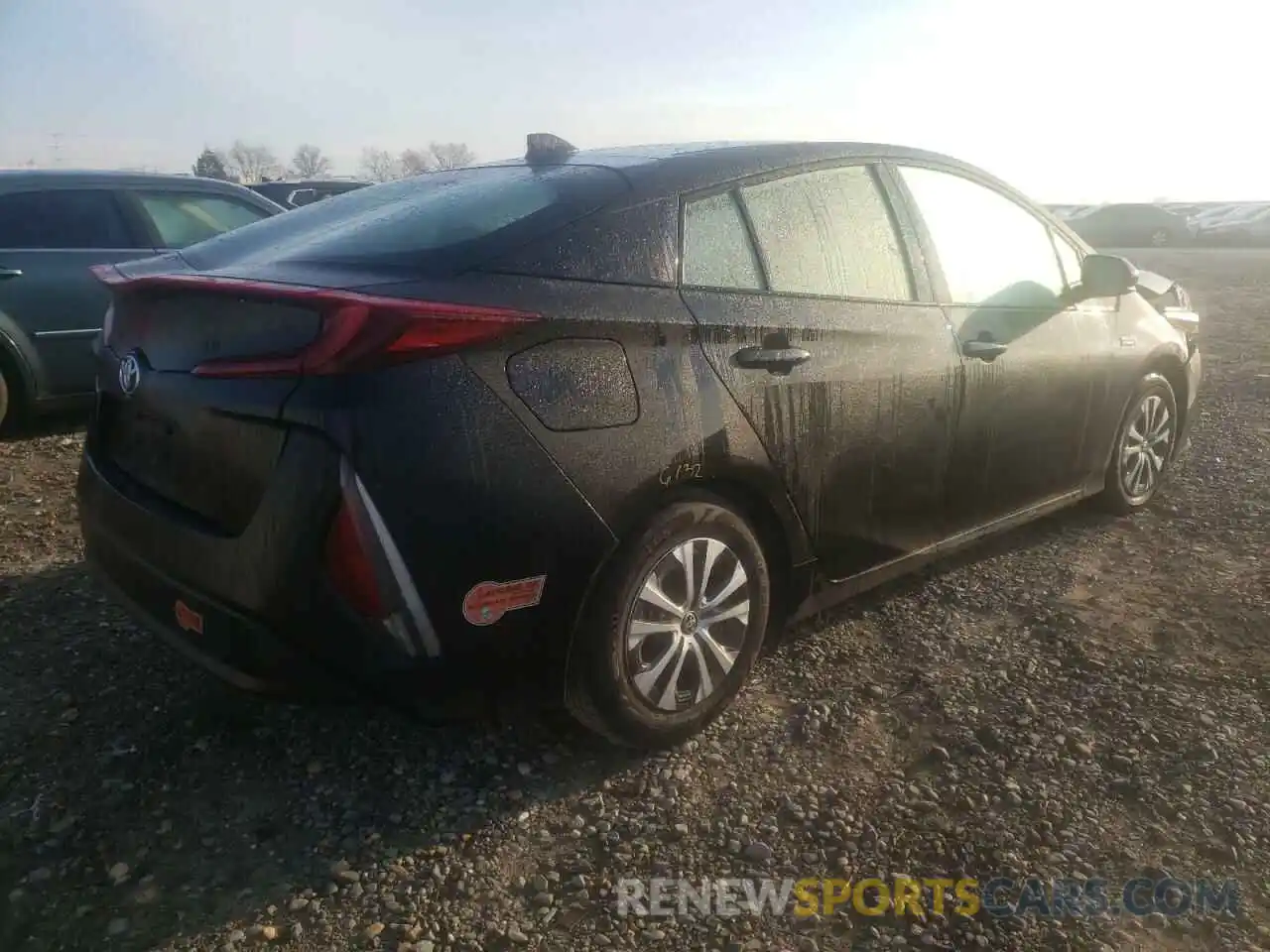 4 Photograph of a damaged car JTDKARFP9L3147161 TOYOTA PRIUS 2020