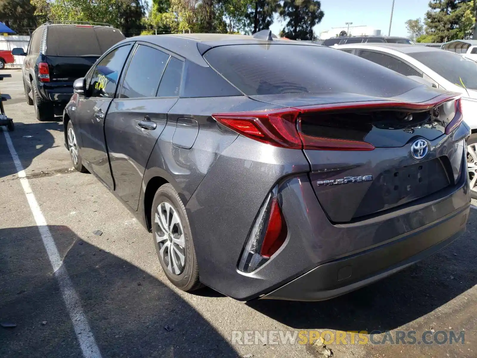 3 Photograph of a damaged car JTDKARFP9L3147760 TOYOTA PRIUS 2020