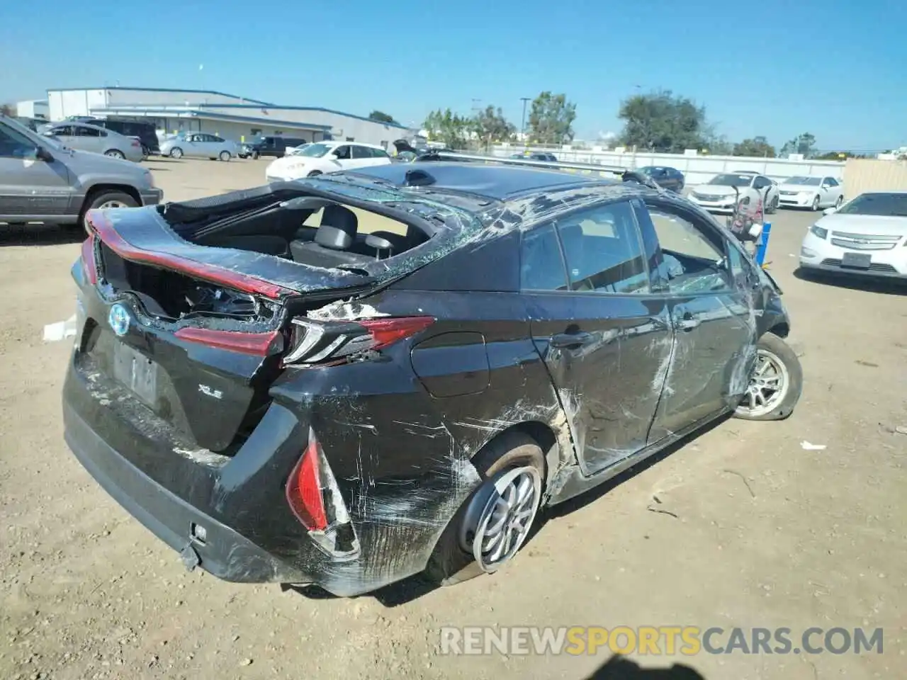 9 Photograph of a damaged car JTDKARFP9L3151131 TOYOTA PRIUS 2020