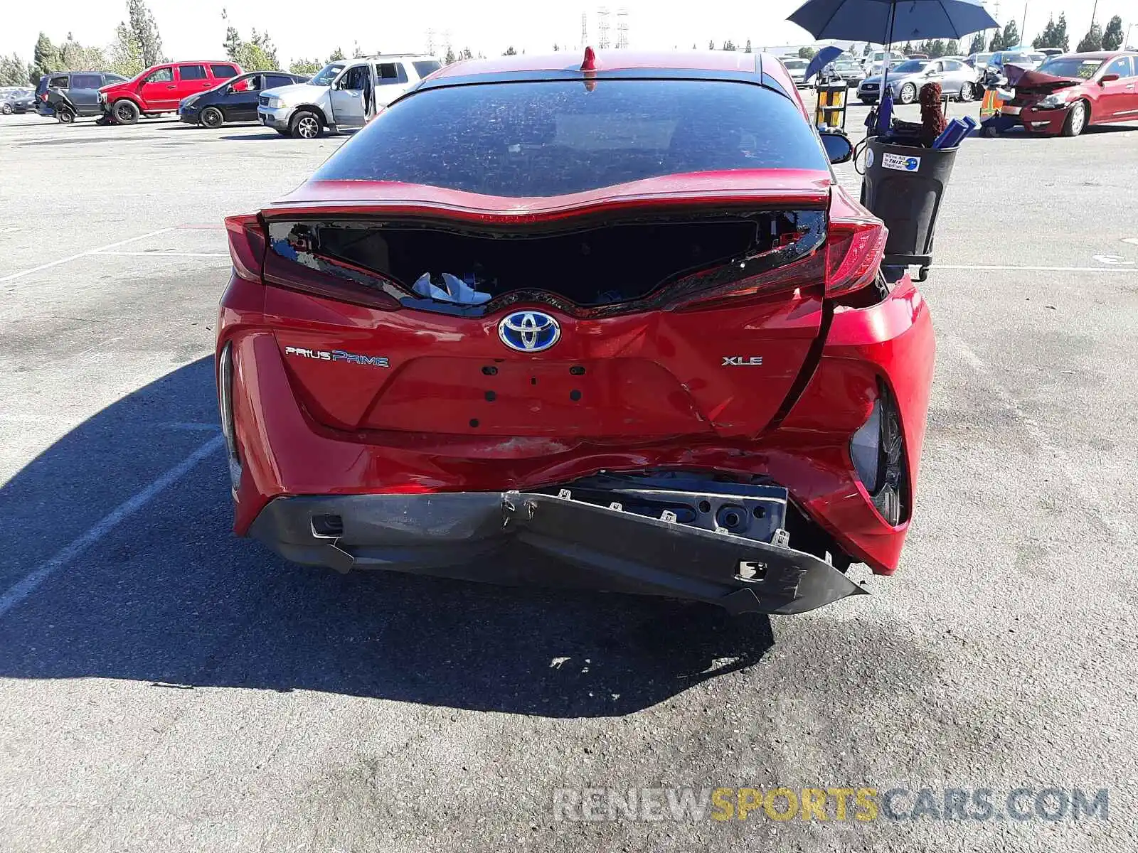 9 Photograph of a damaged car JTDKARFP9L3152456 TOYOTA PRIUS 2020