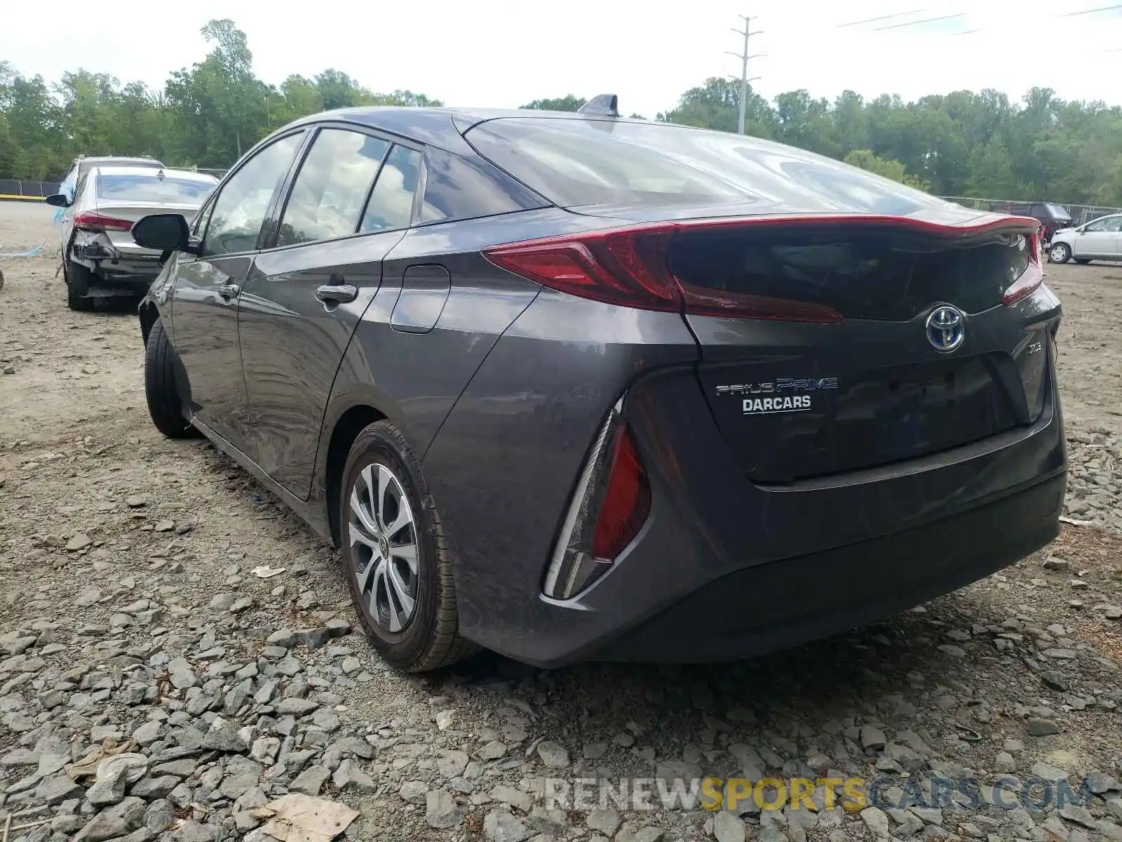 3 Photograph of a damaged car JTDKARFPXL3127131 TOYOTA PRIUS 2020