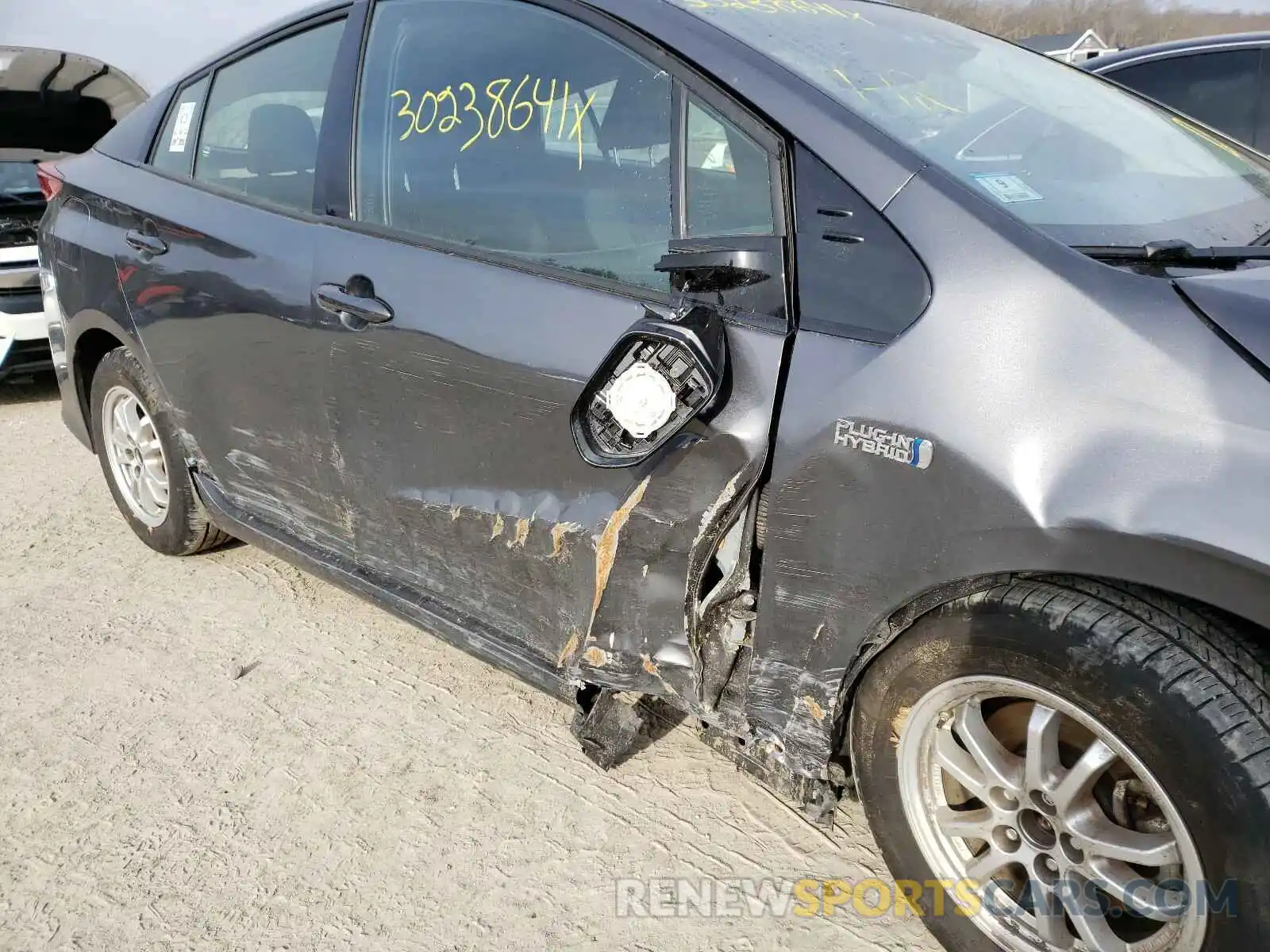 9 Photograph of a damaged car JTDKARFPXL3129591 TOYOTA PRIUS 2020