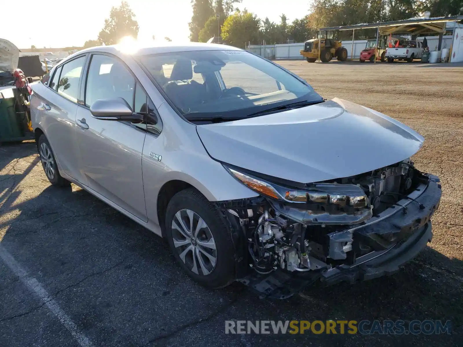 1 Photograph of a damaged car JTDKARFPXL3134970 TOYOTA PRIUS 2020