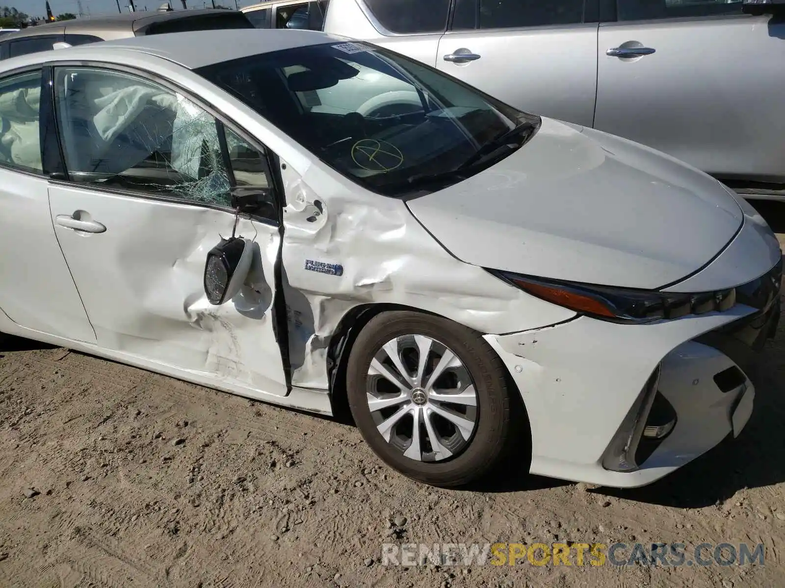 9 Photograph of a damaged car JTDKARFPXL3139666 TOYOTA PRIUS 2020