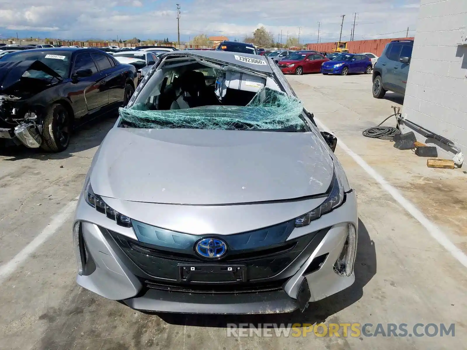 9 Photograph of a damaged car JTDKARFPXL3144172 TOYOTA PRIUS 2020