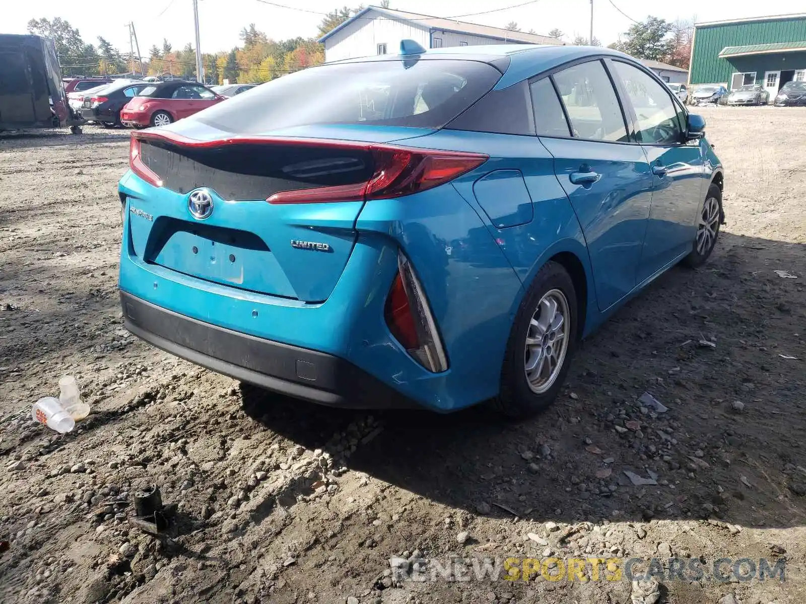 4 Photograph of a damaged car JTDKARFPXL3148903 TOYOTA PRIUS 2020