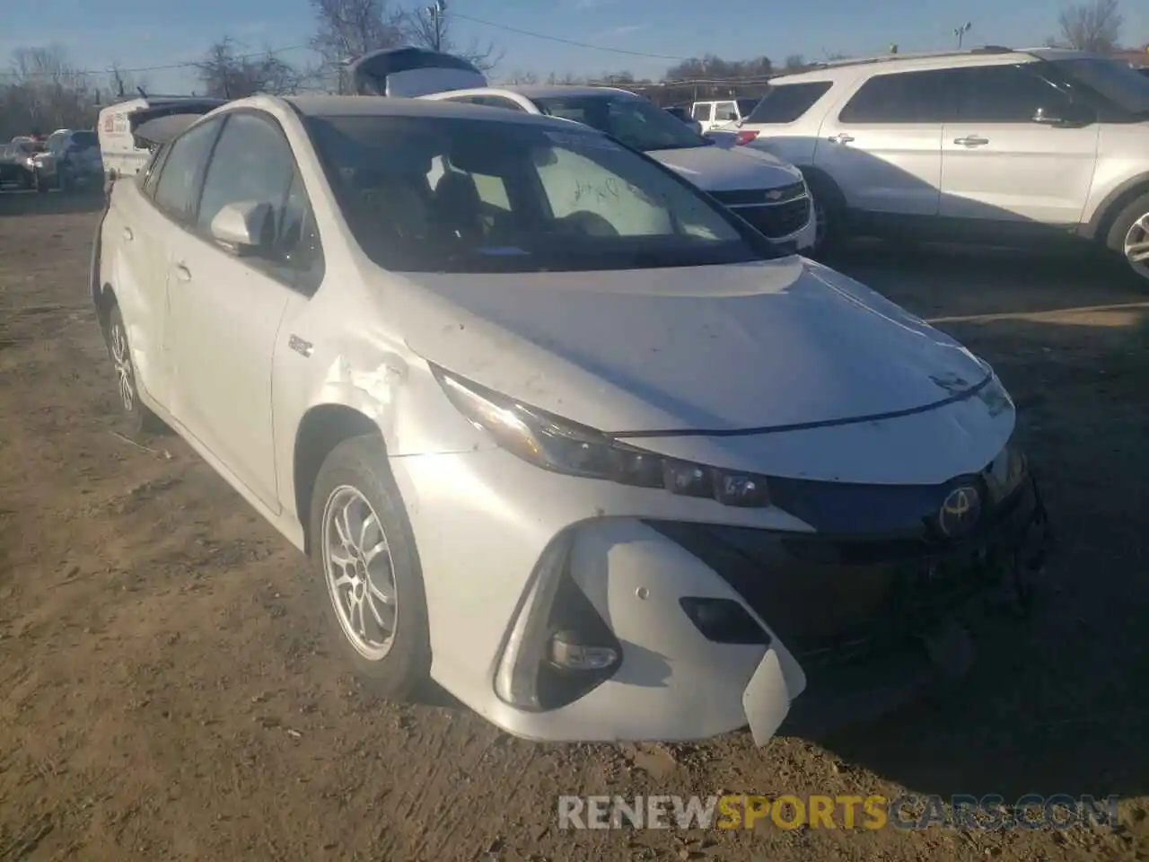 1 Photograph of a damaged car JTDKARFPXL3153325 TOYOTA PRIUS 2020