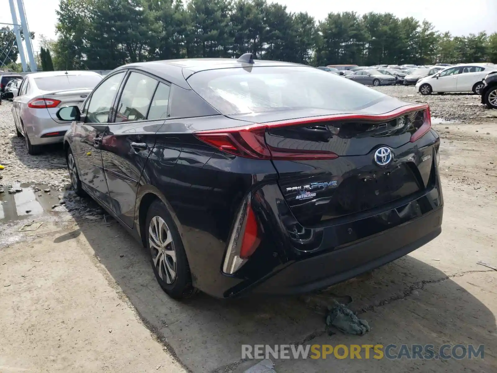 3 Photograph of a damaged car JTDKARFPXL3163062 TOYOTA PRIUS 2020