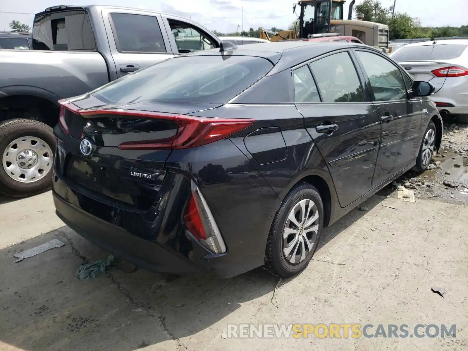 4 Photograph of a damaged car JTDKARFPXL3163062 TOYOTA PRIUS 2020