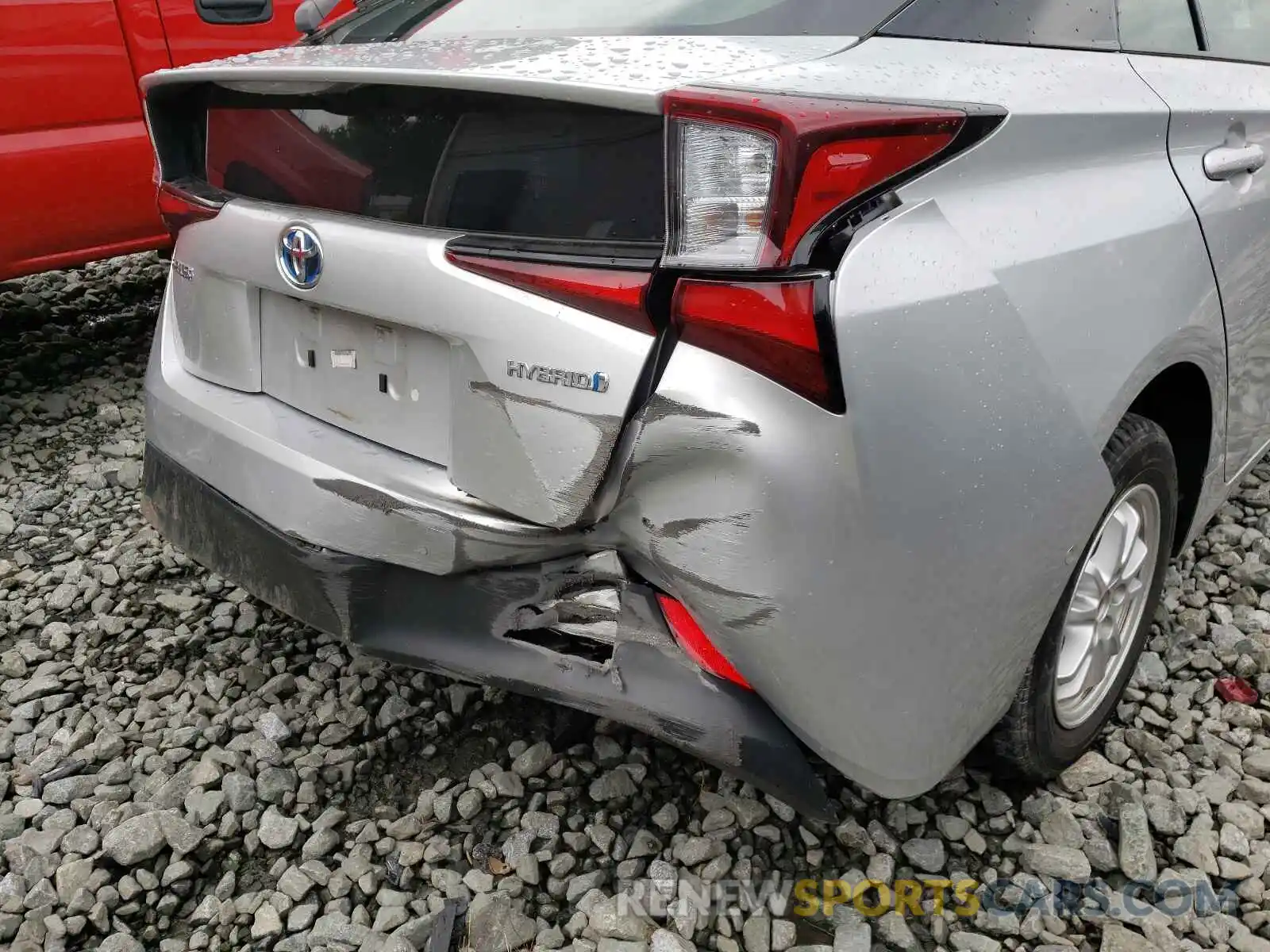 9 Photograph of a damaged car JTDKARFU0L3104785 TOYOTA PRIUS 2020