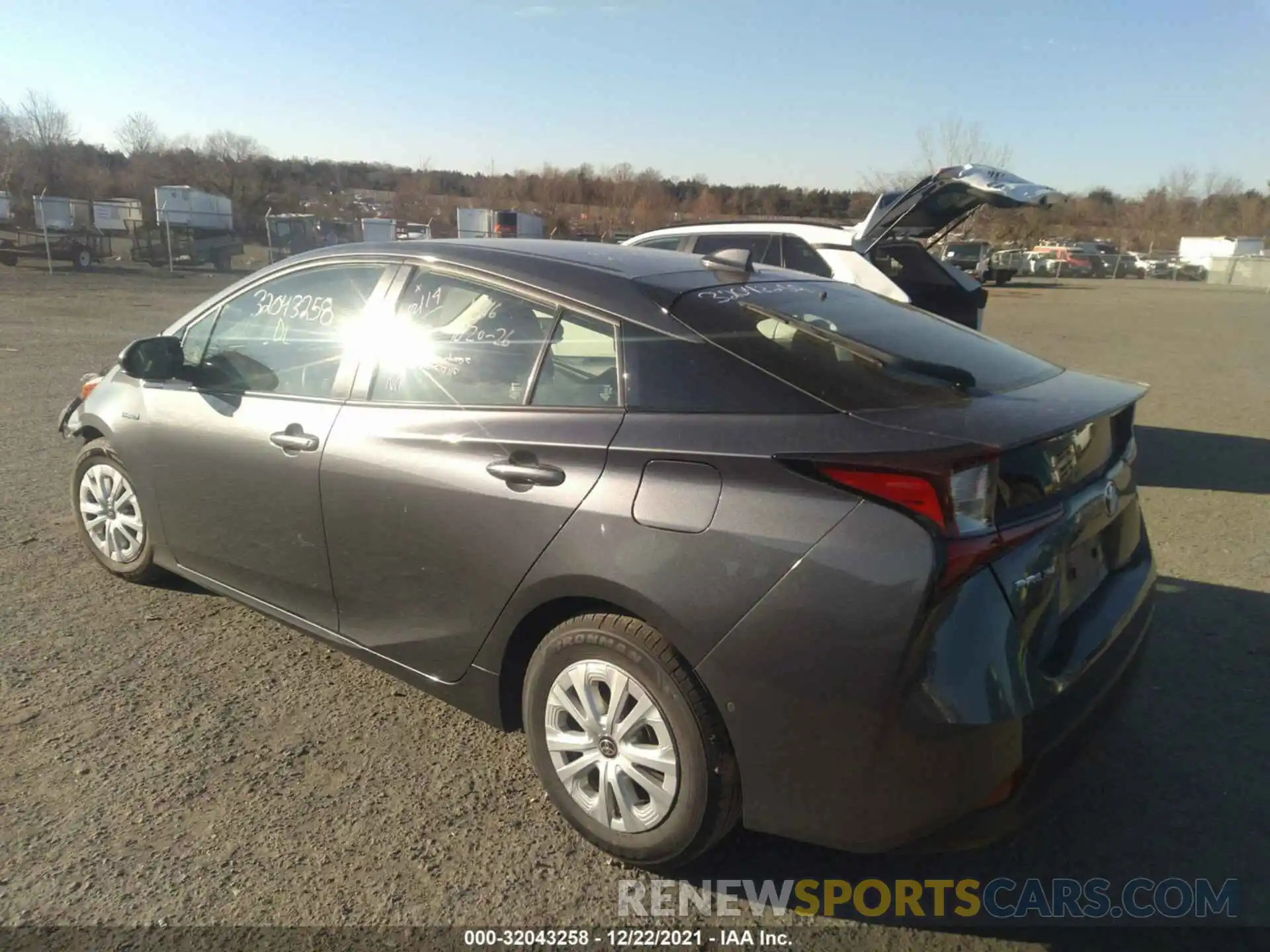 3 Photograph of a damaged car JTDKARFU0L3111235 TOYOTA PRIUS 2020