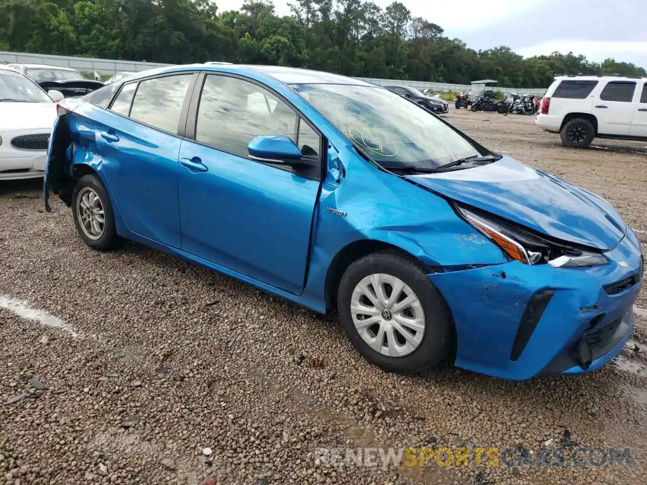 9 Фотография поврежденного автомобиля JTDKARFU0L3115057 TOYOTA PRIUS 2020