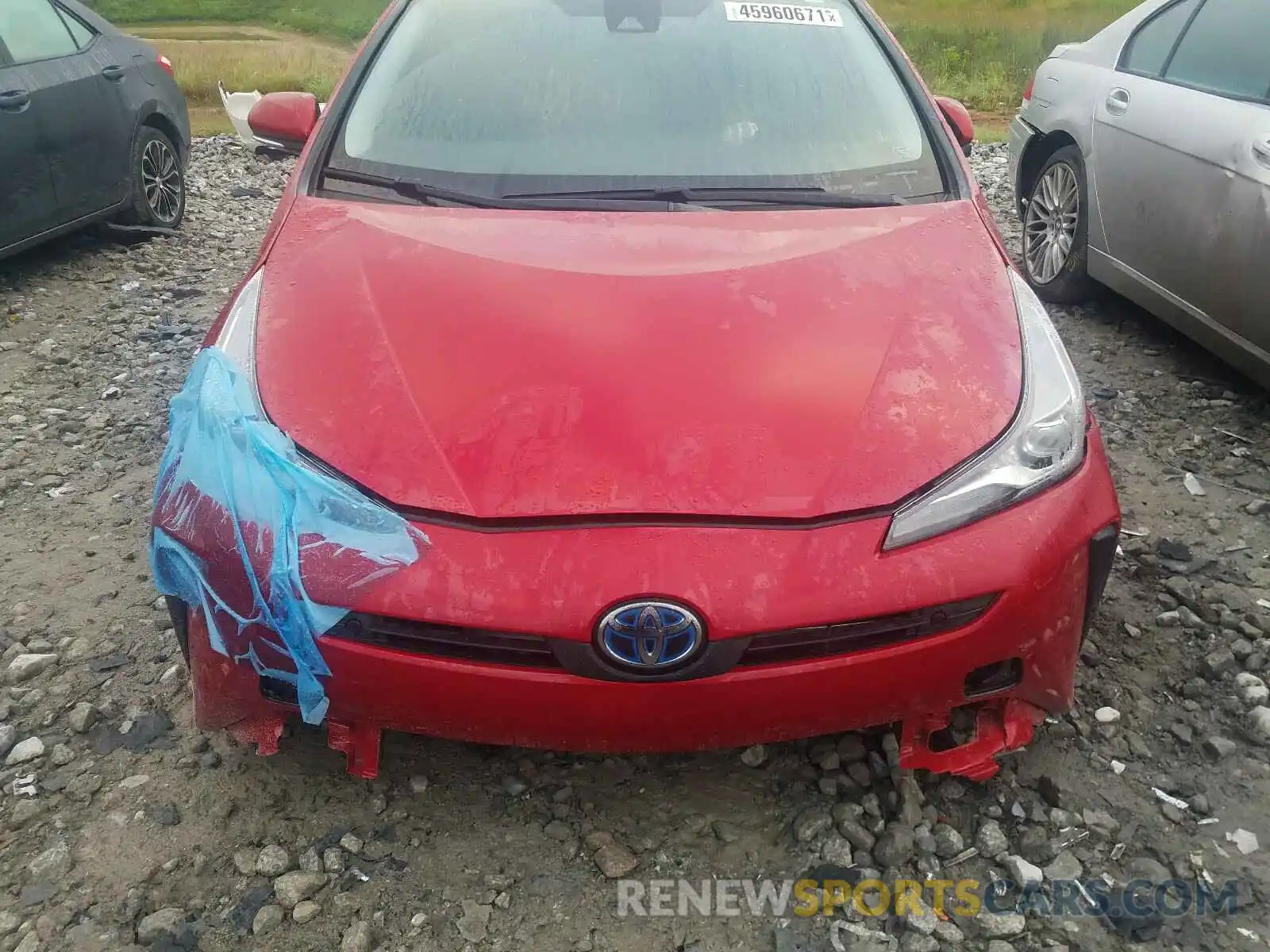 7 Photograph of a damaged car JTDKARFU0L3122218 TOYOTA PRIUS 2020