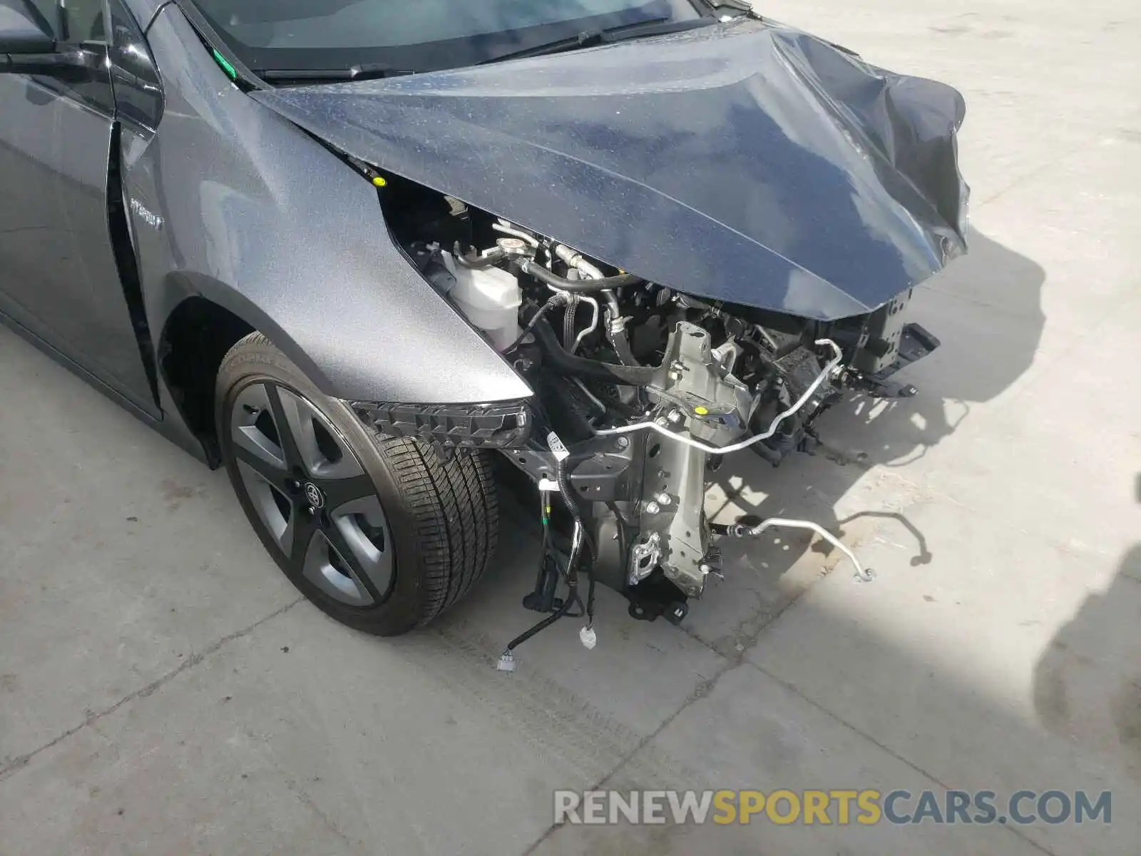 9 Photograph of a damaged car JTDKARFU0L3124017 TOYOTA PRIUS 2020