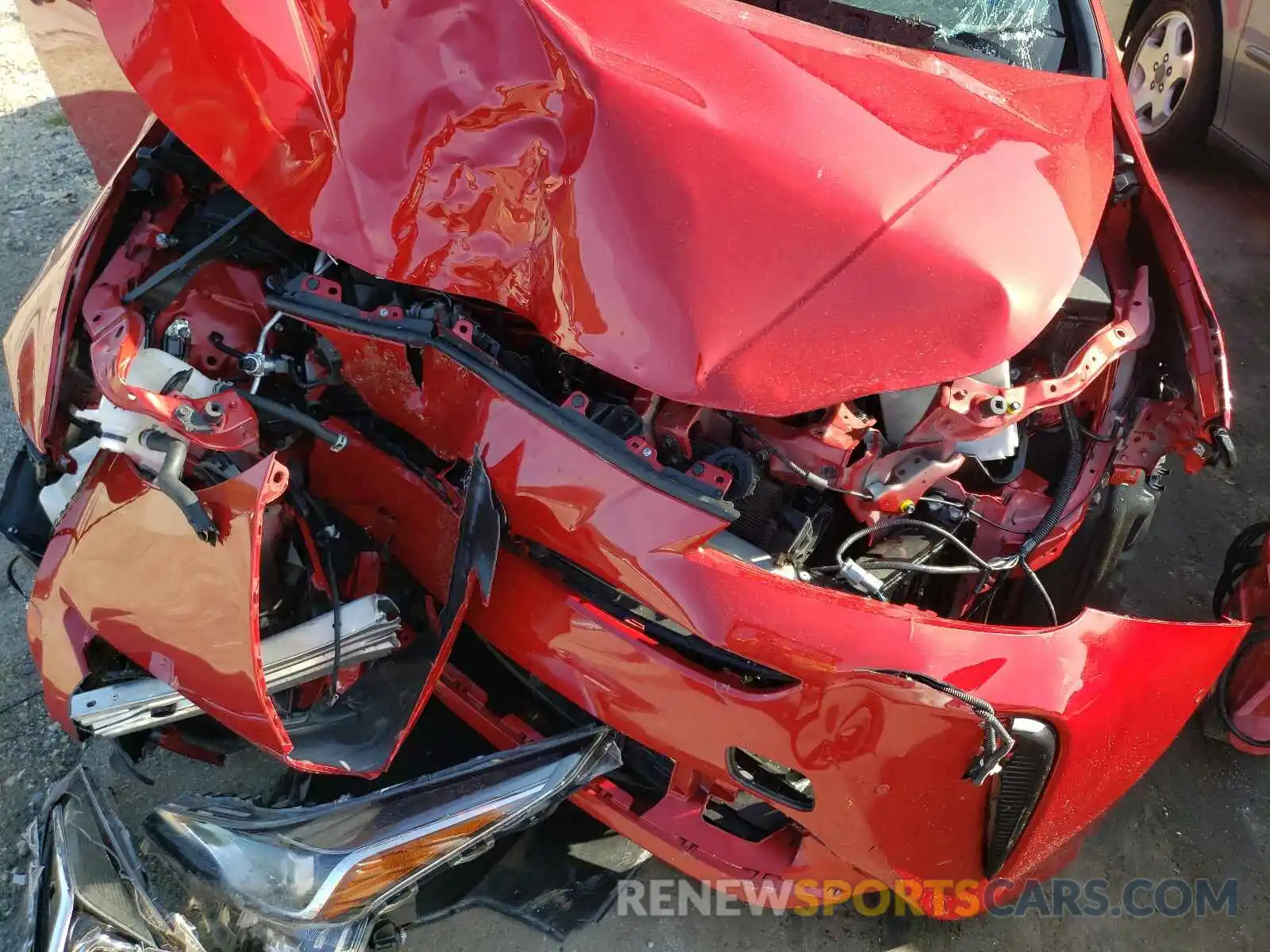 7 Photograph of a damaged car JTDKARFU1L3107310 TOYOTA PRIUS 2020