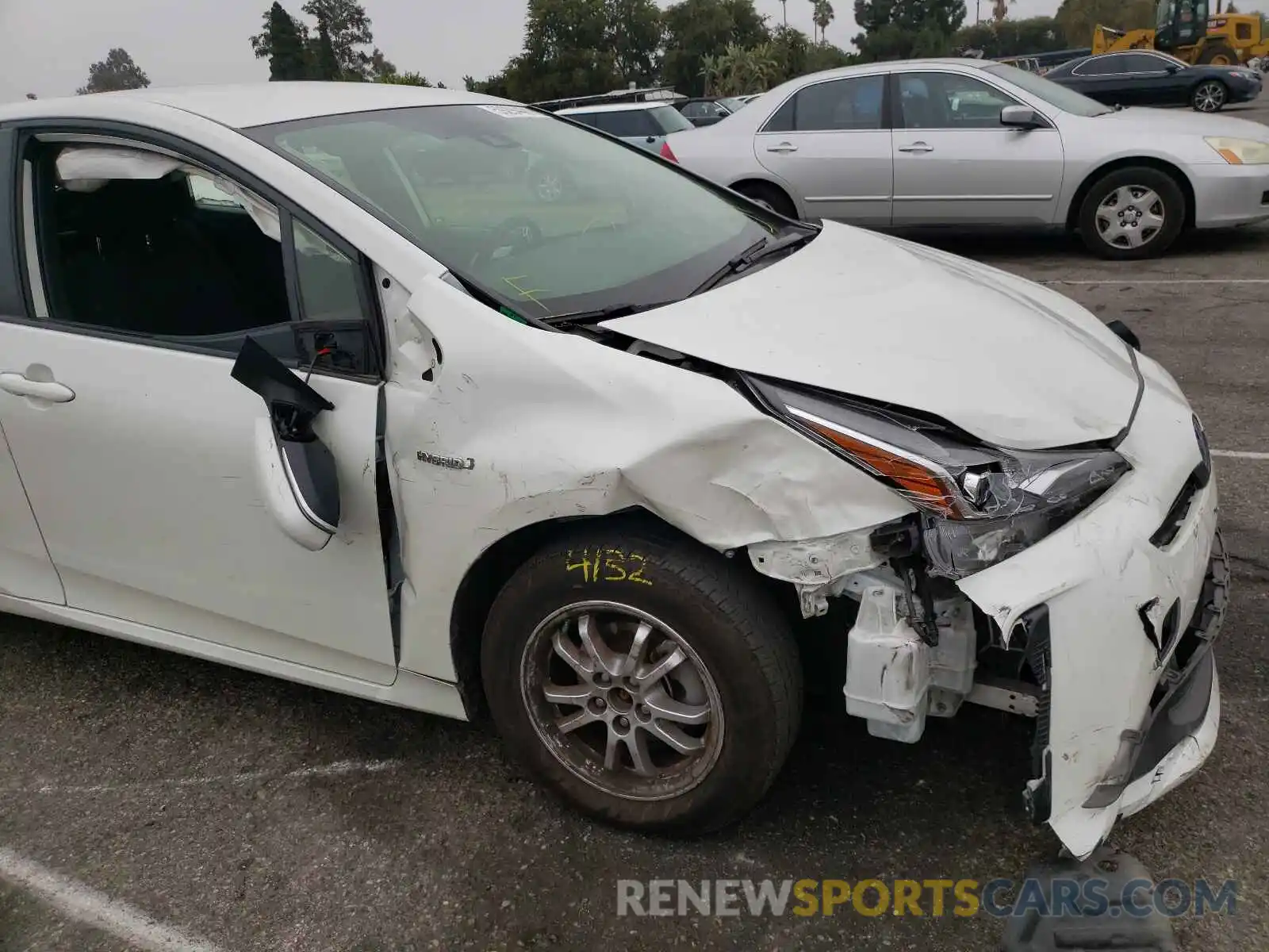 9 Photograph of a damaged car JTDKARFU1L3114354 TOYOTA PRIUS 2020