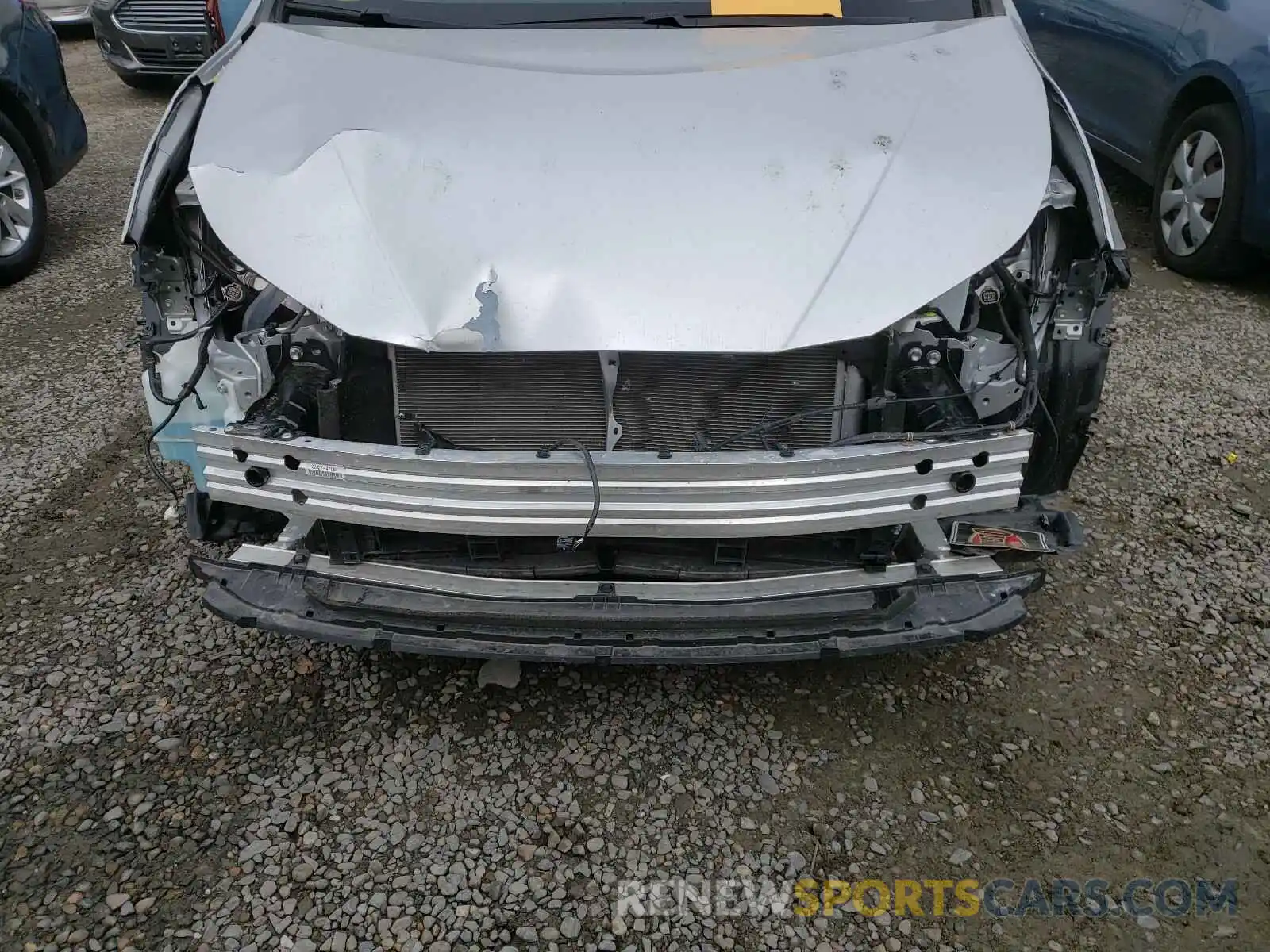 9 Photograph of a damaged car JTDKARFU2L3102777 TOYOTA PRIUS 2020