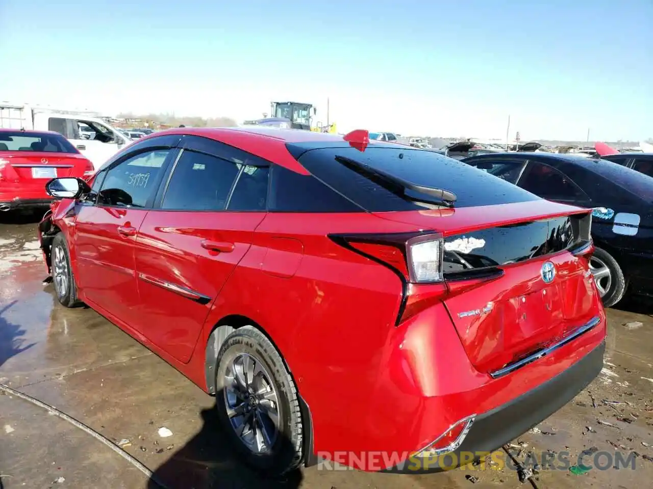 3 Photograph of a damaged car JTDKARFU2L3104691 TOYOTA PRIUS 2020