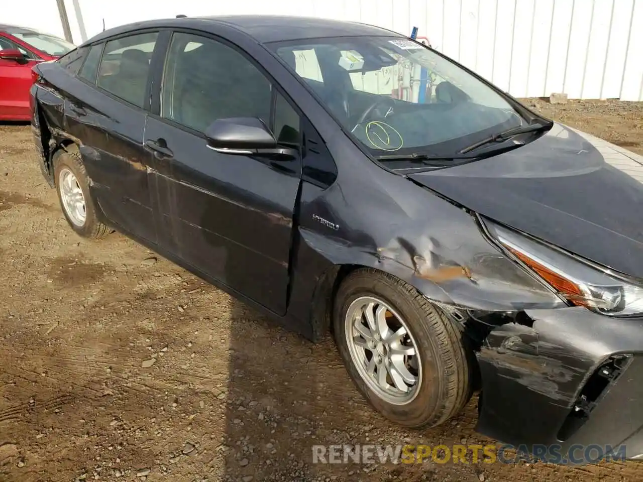 9 Photograph of a damaged car JTDKARFU2L3105615 TOYOTA PRIUS 2020