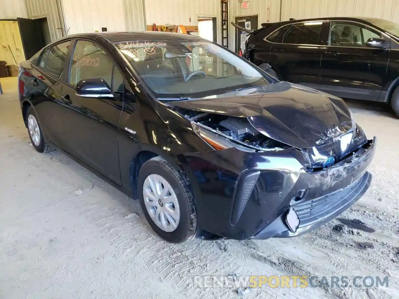 1 Photograph of a damaged car JTDKARFU2L3107316 TOYOTA PRIUS 2020