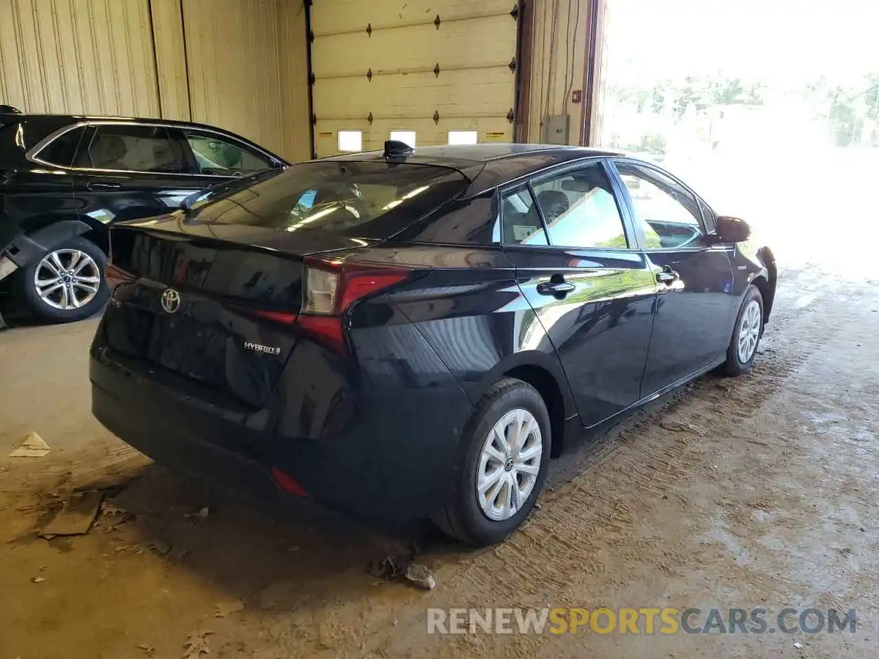 4 Photograph of a damaged car JTDKARFU2L3107316 TOYOTA PRIUS 2020