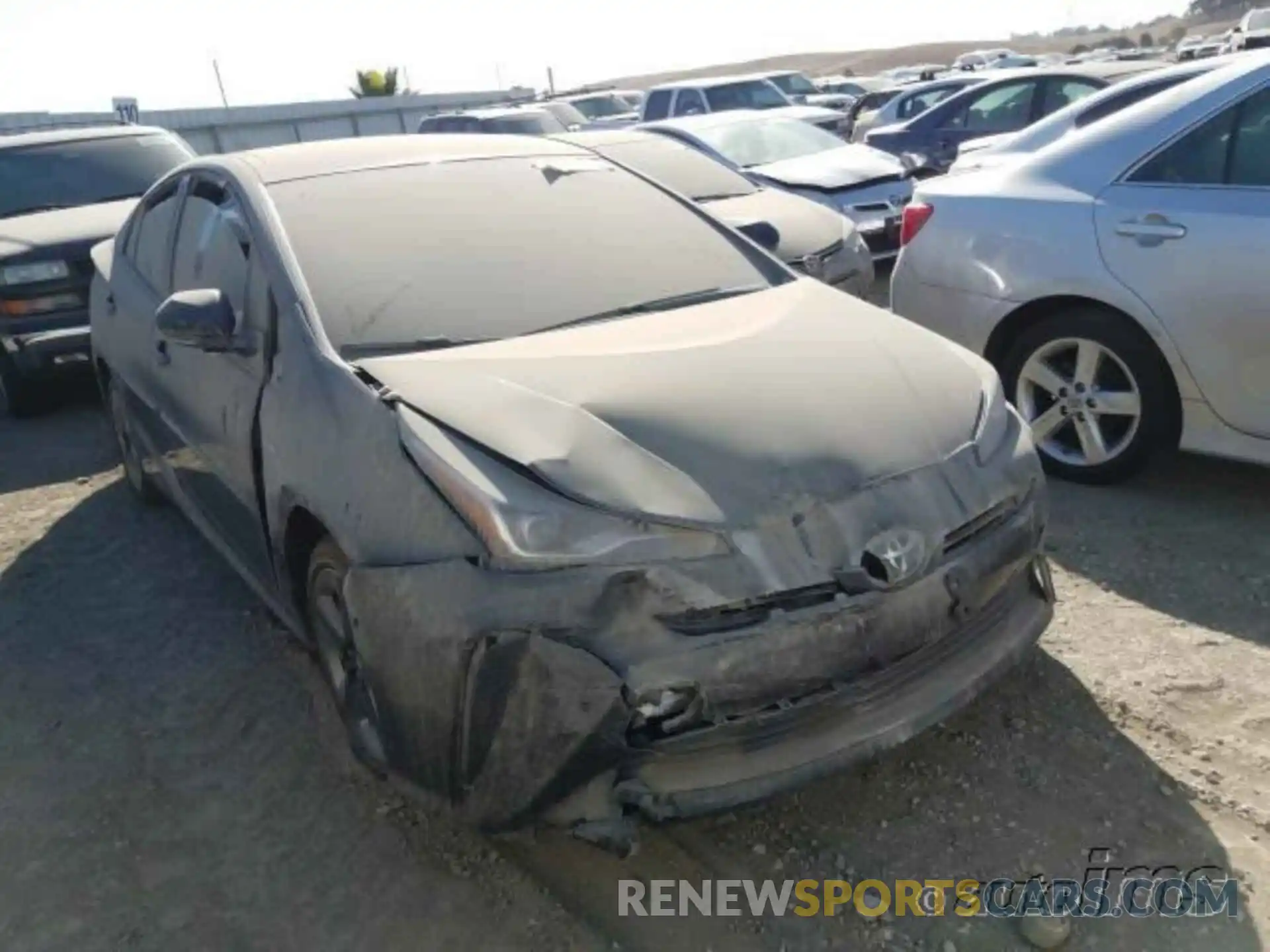 10 Photograph of a damaged car JTDKARFU2L3111964 TOYOTA PRIUS 2020