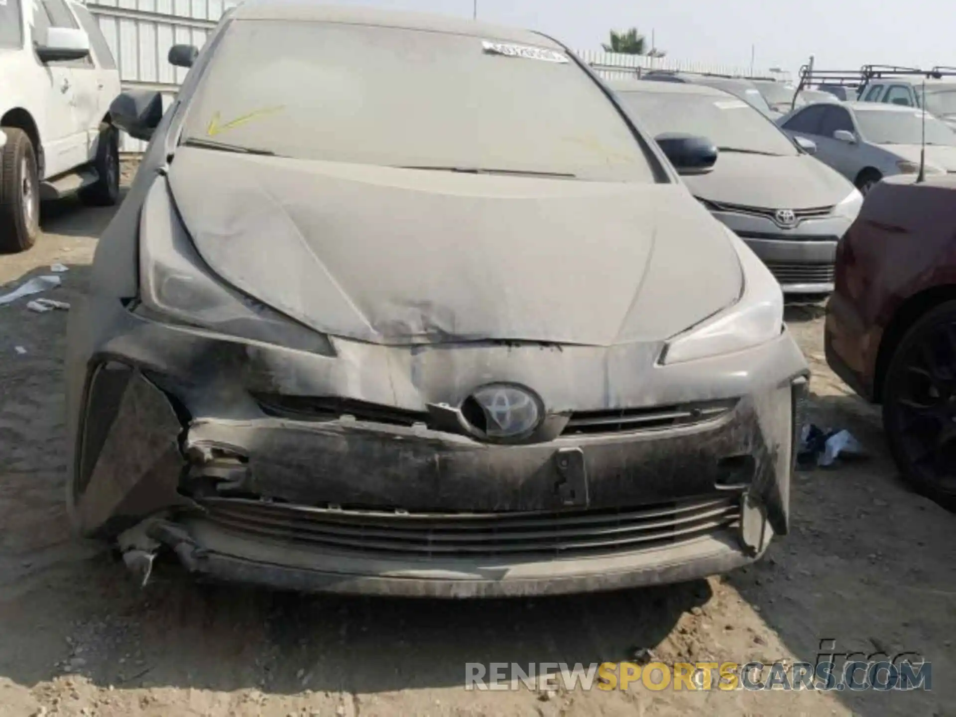 4 Photograph of a damaged car JTDKARFU2L3111964 TOYOTA PRIUS 2020