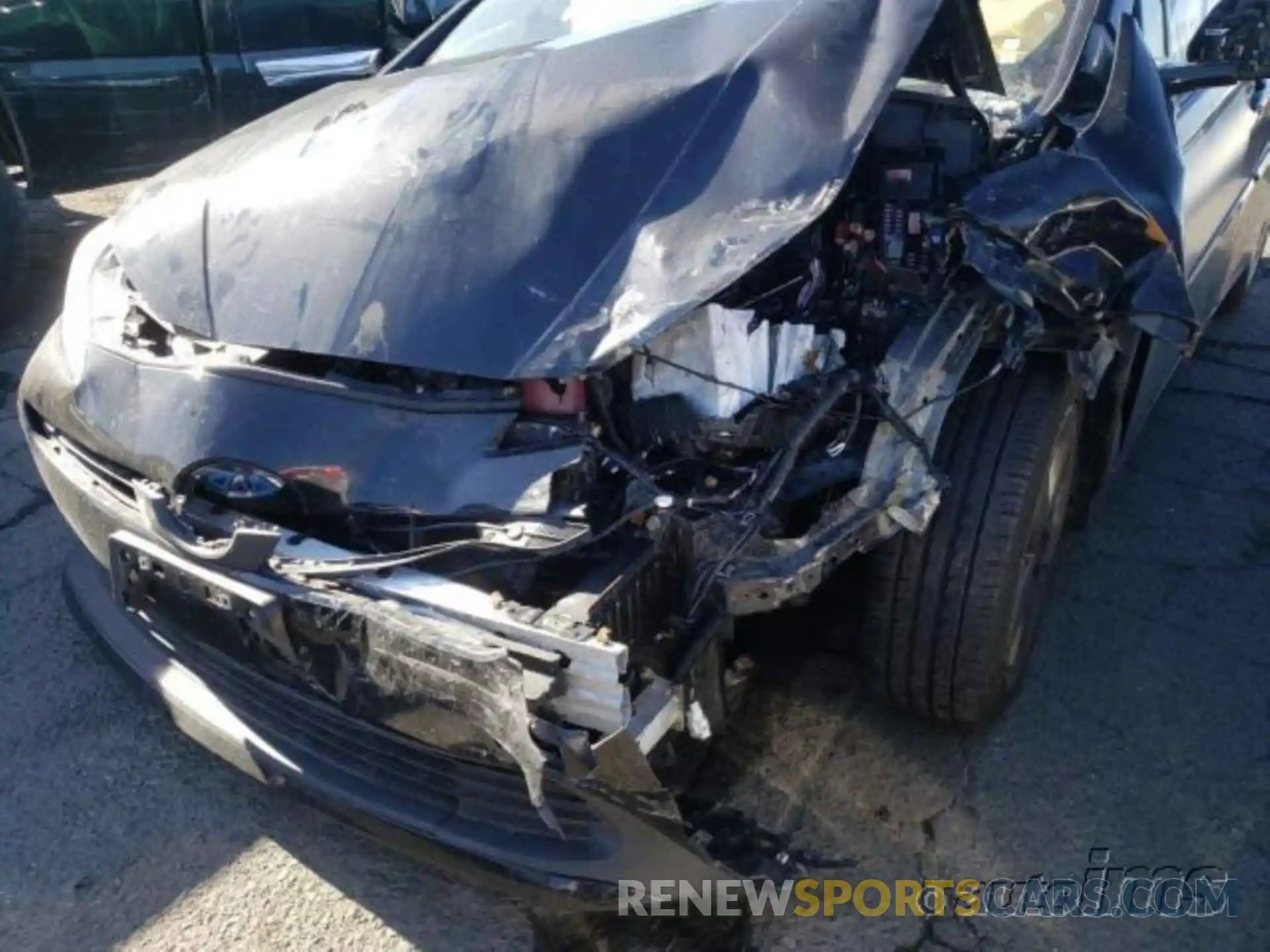 9 Photograph of a damaged car JTDKARFU2L3112001 TOYOTA PRIUS 2020