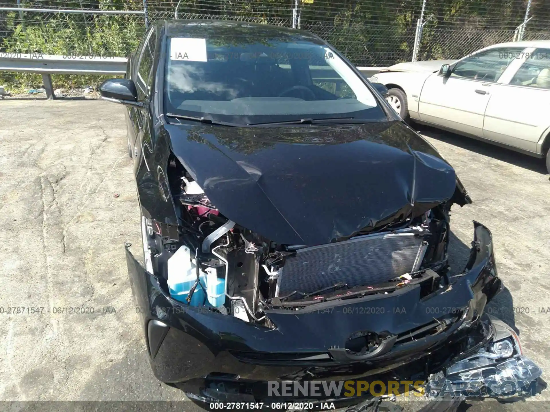 6 Photograph of a damaged car JTDKARFU2L3113780 TOYOTA PRIUS 2020