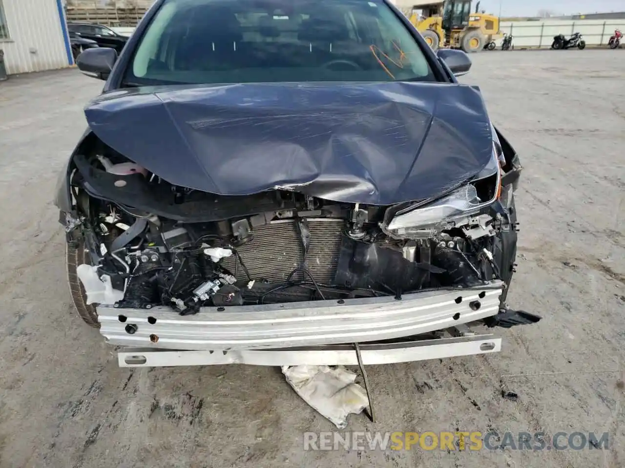 9 Photograph of a damaged car JTDKARFU2L3114105 TOYOTA PRIUS 2020