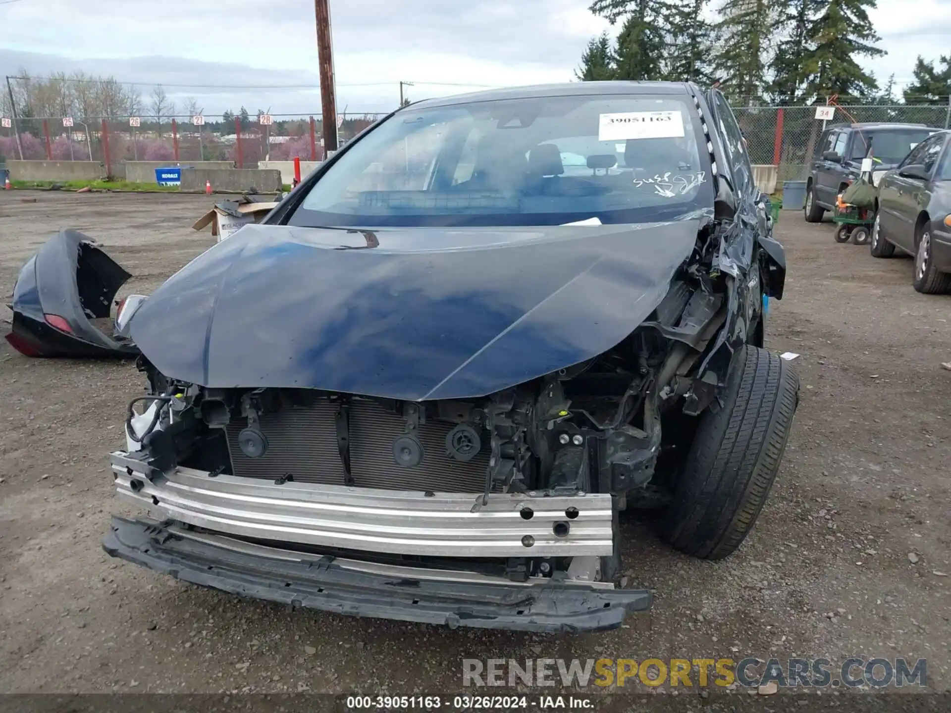 12 Photograph of a damaged car JTDKARFU2L3115822 TOYOTA PRIUS 2020