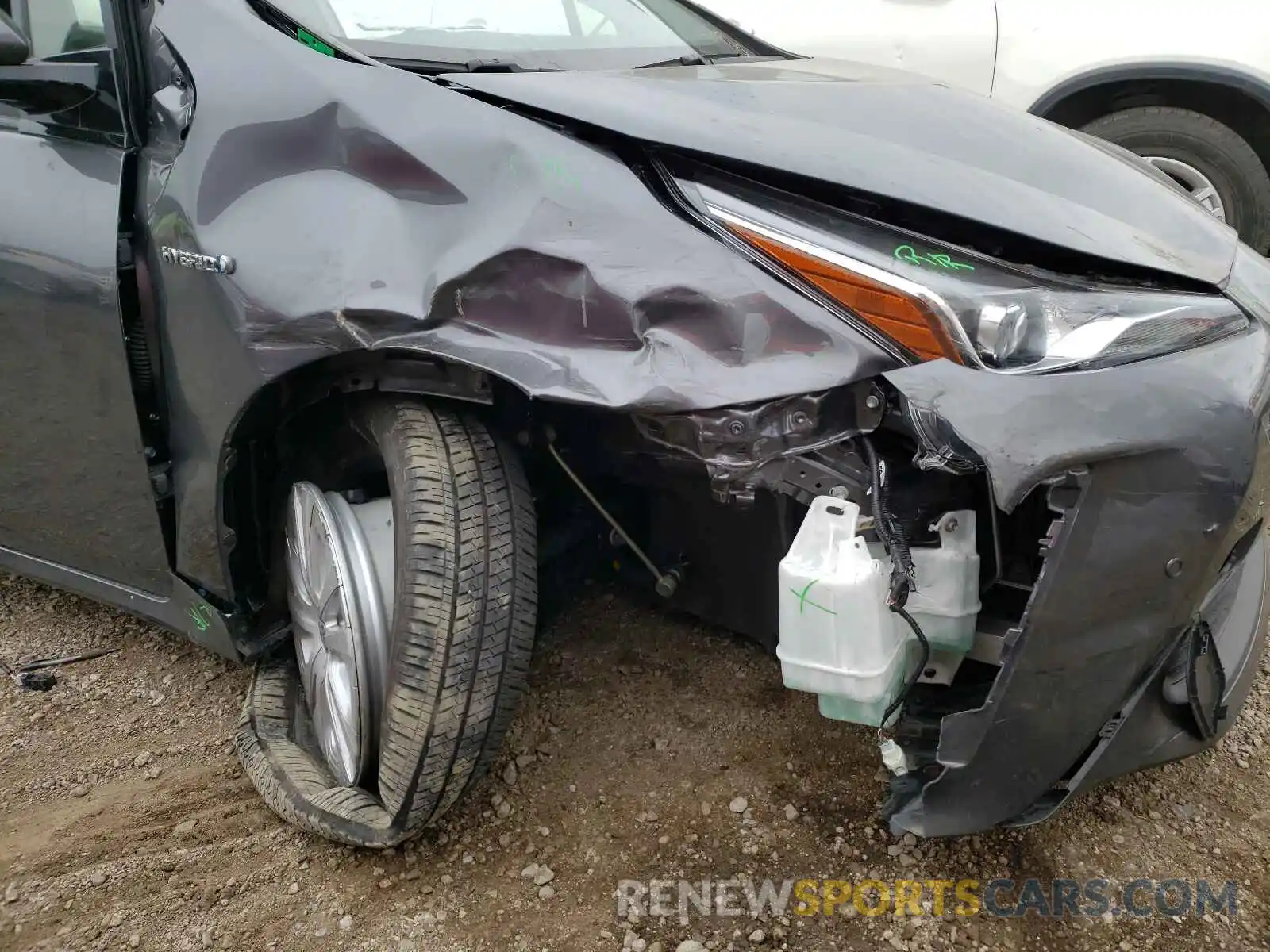 9 Photograph of a damaged car JTDKARFU2L3118106 TOYOTA PRIUS 2020