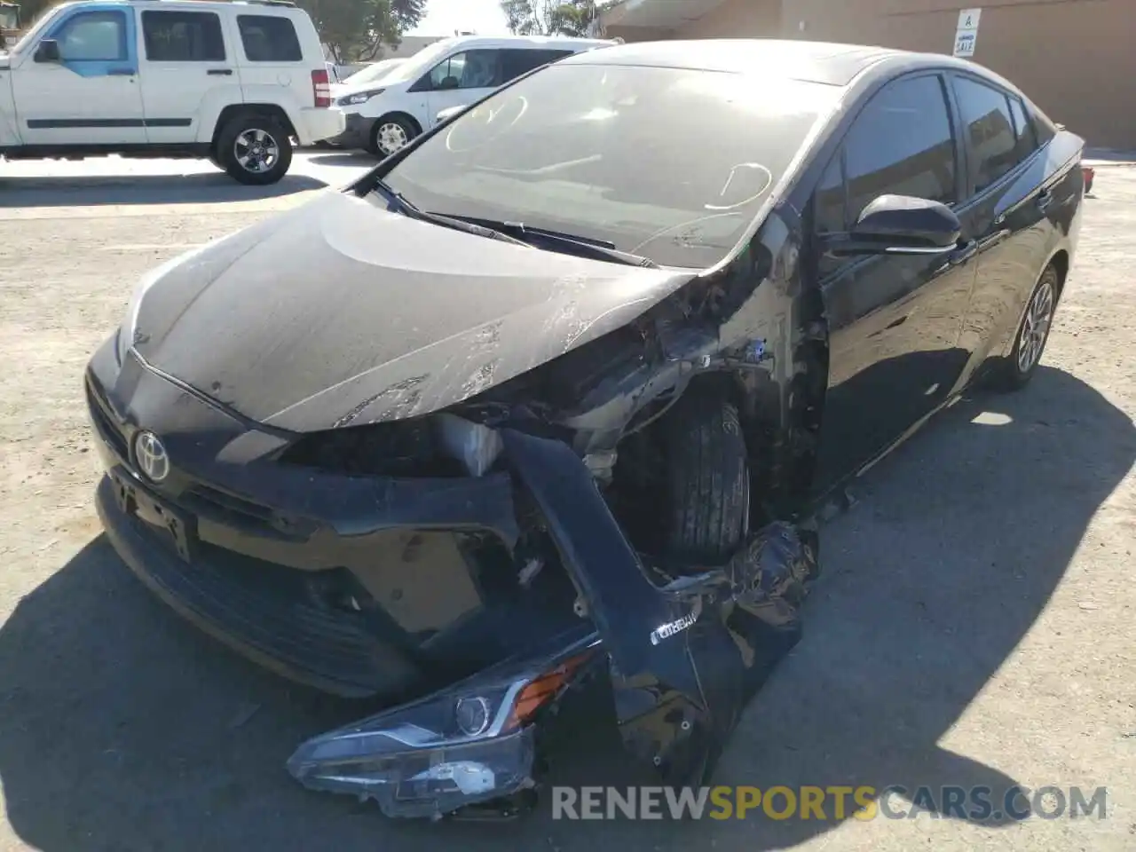 9 Photograph of a damaged car JTDKARFU2L3125024 TOYOTA PRIUS 2020