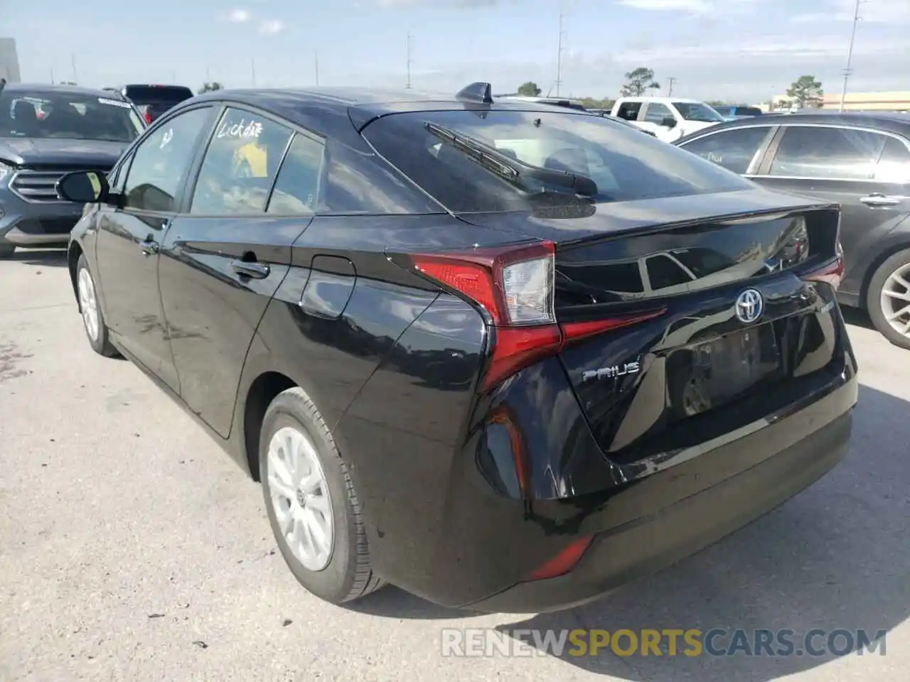 3 Photograph of a damaged car JTDKARFU3L3106899 TOYOTA PRIUS 2020