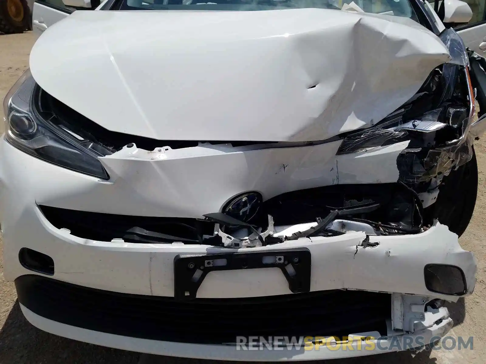 9 Photograph of a damaged car JTDKARFU3L3109768 TOYOTA PRIUS 2020