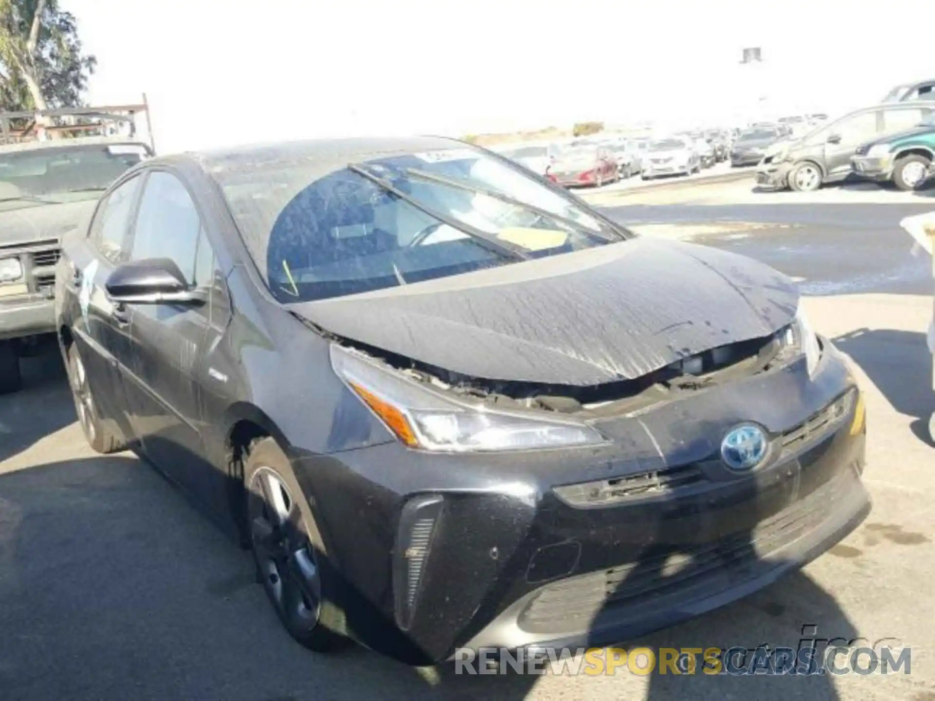 10 Фотография поврежденного автомобиля JTDKARFU3L3112427 TOYOTA PRIUS 2020