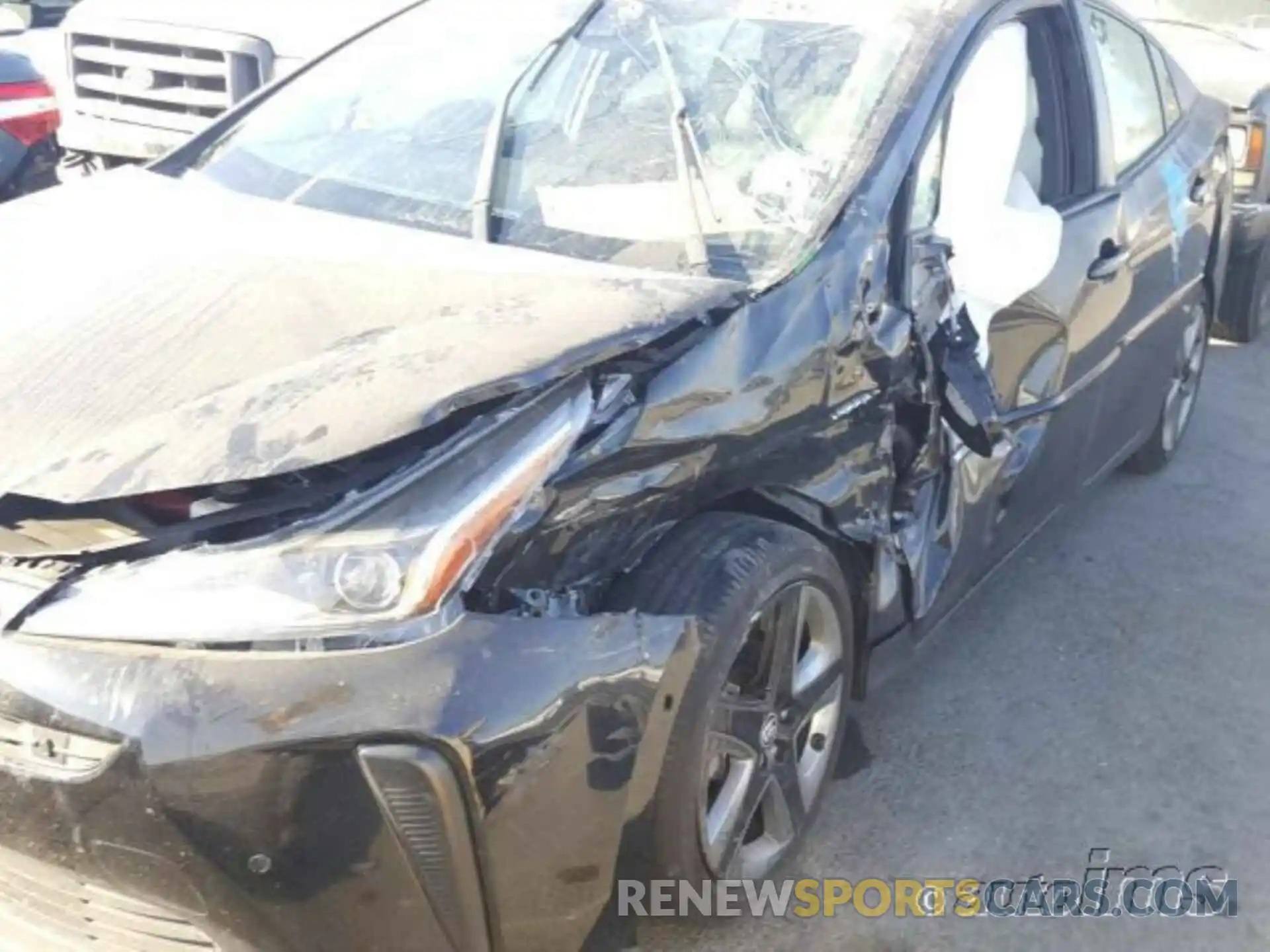 2 Photograph of a damaged car JTDKARFU3L3112427 TOYOTA PRIUS 2020