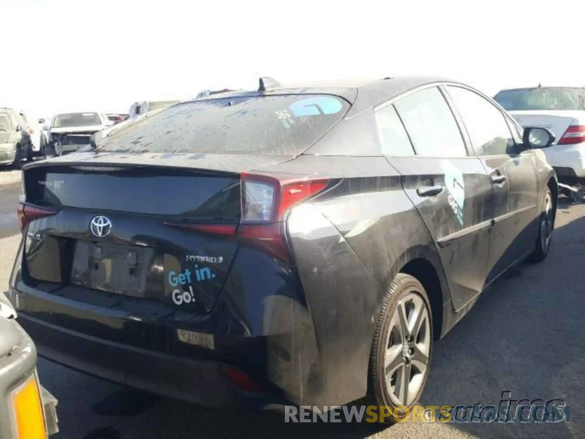 7 Photograph of a damaged car JTDKARFU3L3112427 TOYOTA PRIUS 2020