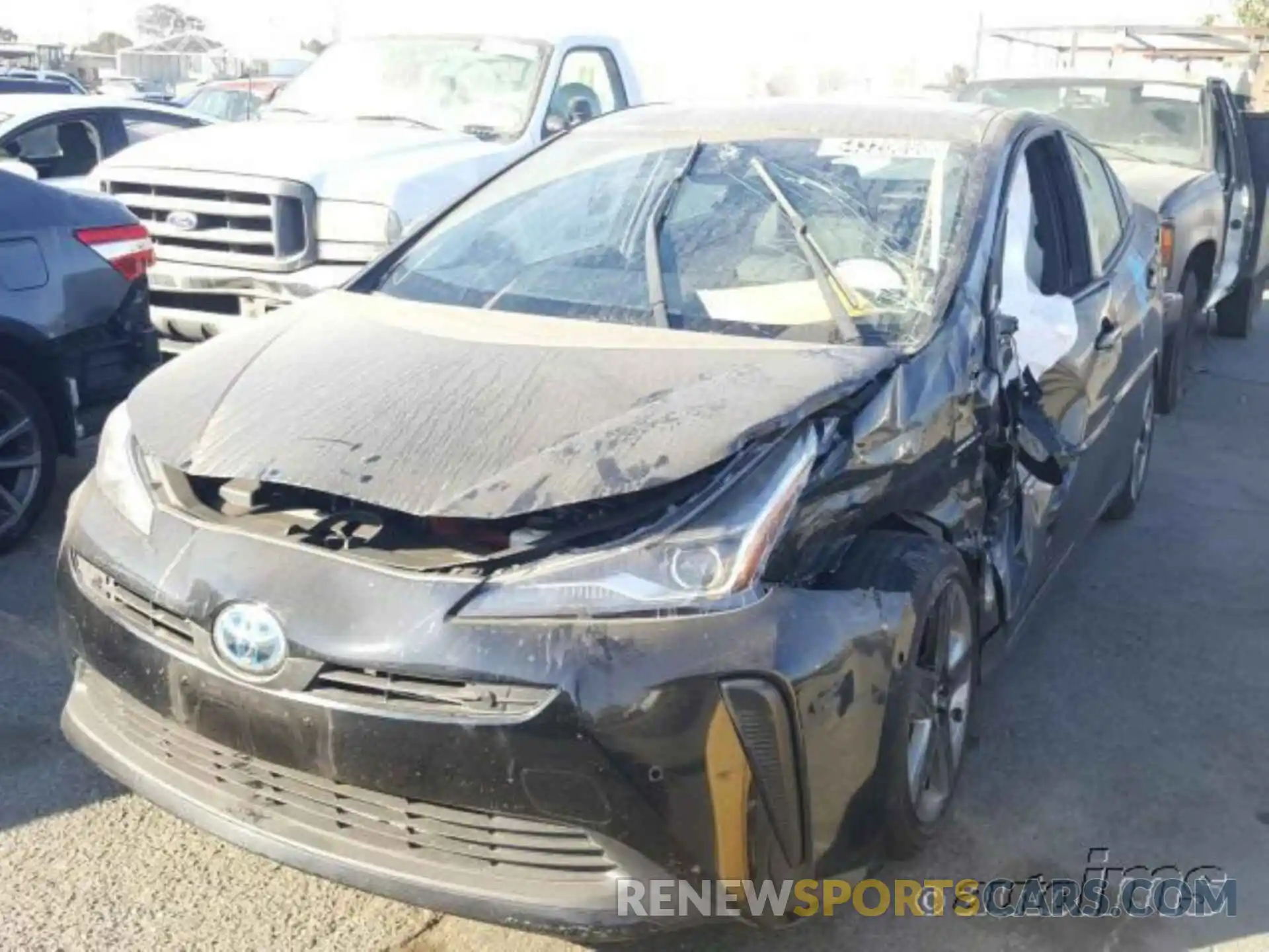 9 Photograph of a damaged car JTDKARFU3L3112427 TOYOTA PRIUS 2020